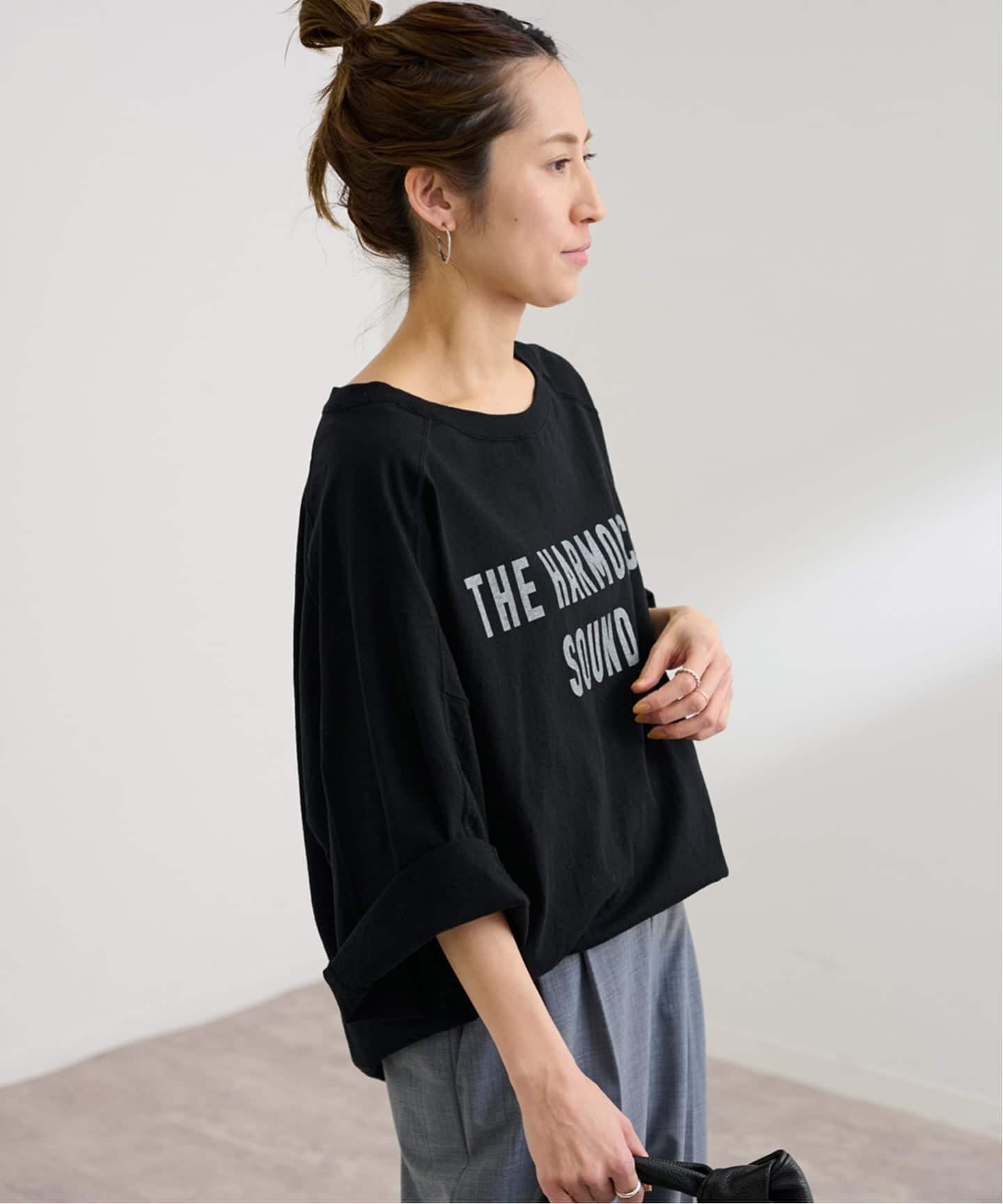 FRAMeWORK ハーフスリーブロゴTEE ≪WEB限定 / 追加≫ハーフスリーブロゴTEE 2（Tシャツ