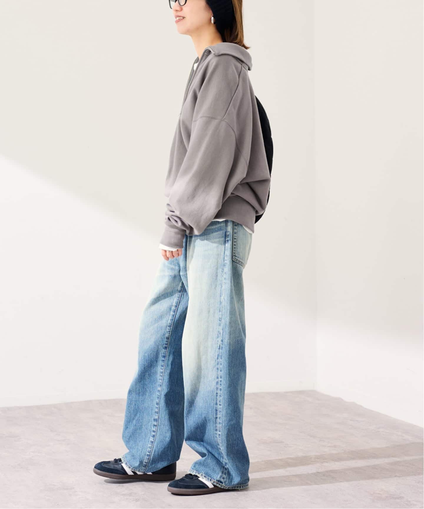 い*ち様 25AW【FRAMeWORK】DEEP HALF ZIP　スウェット DEEP HALF ZIP（スウェット）｜FRAMeWORK（フレームワーク）の通販