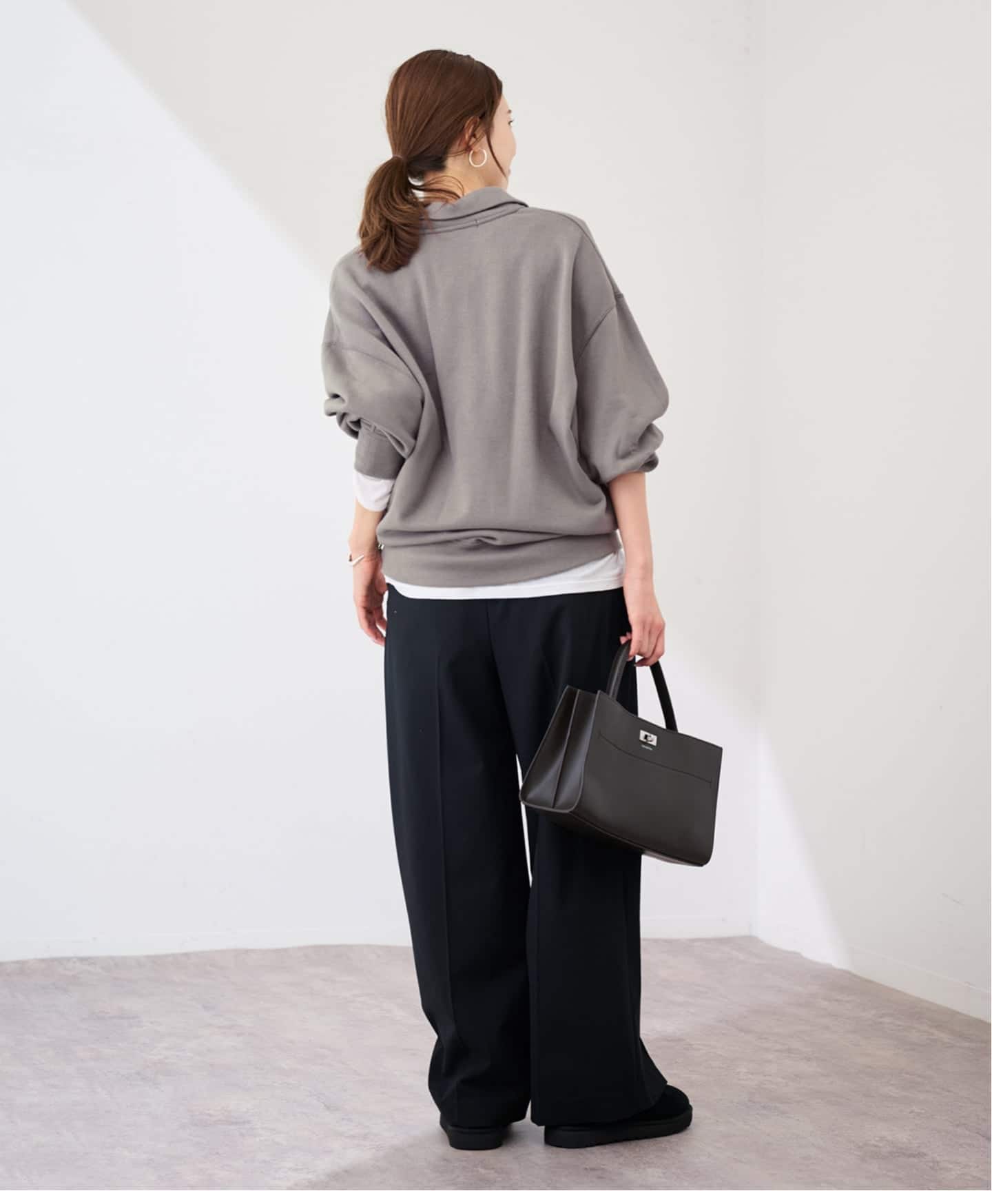 DEEP HALF ZIP（スウェット）｜FRAMeWORK（フレームワーク）の通販