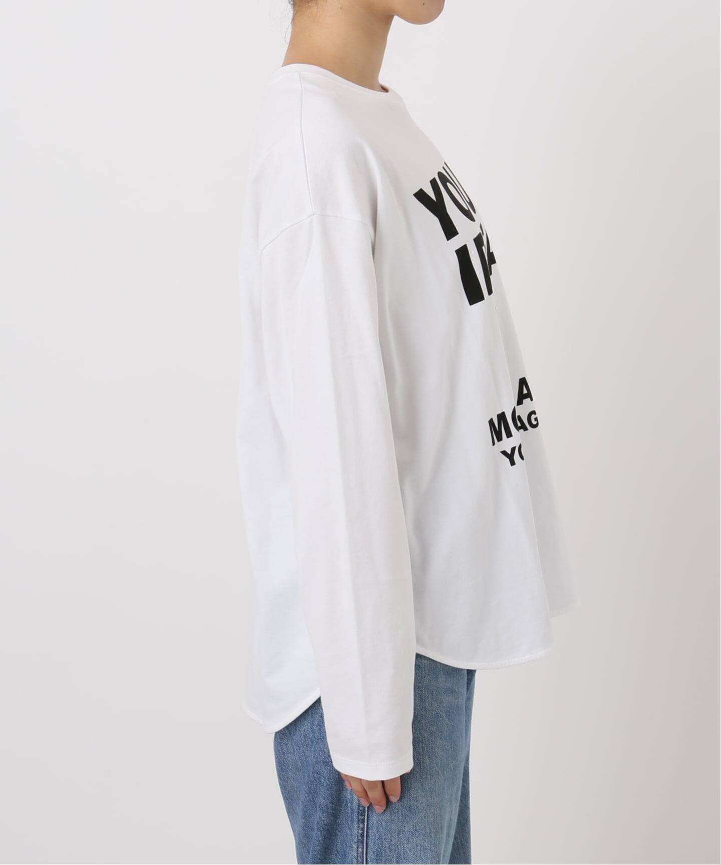 FRAMeWORK ロゴロンTee ホワイト ≪WEB限定追加≫ロゴロンTee 2（Tシャツ／カットソー）｜FRAMeWORK