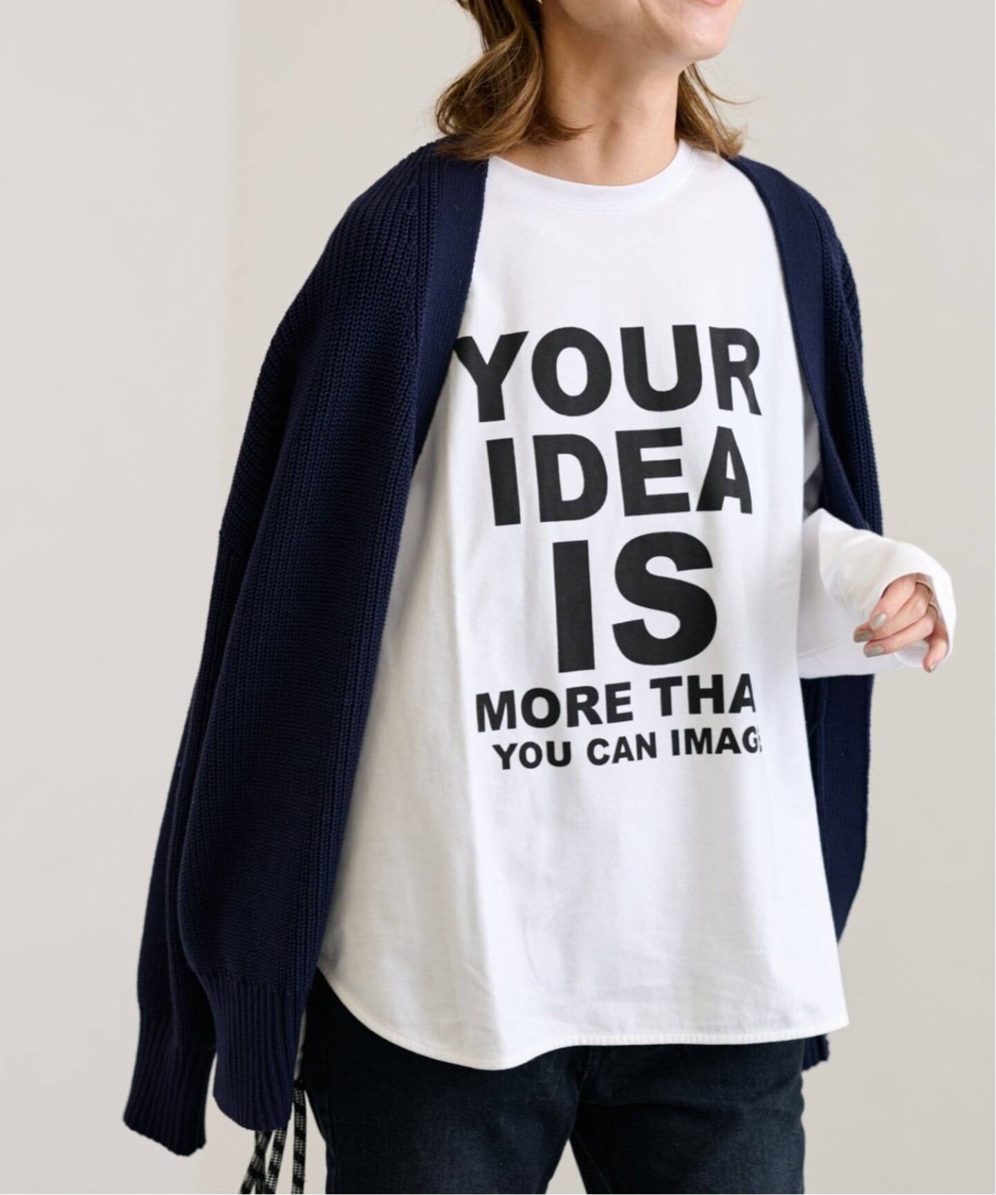 FRAMeWORK ロゴロンT FRAMeWORK（フレームワーク）の「ロゴロンTee（Tシャツ/カットソー