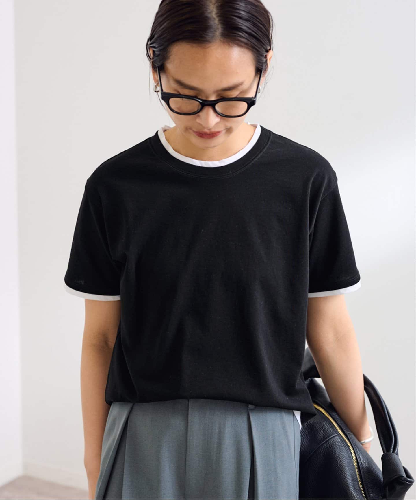 FRAMeWORK レイヤードライクTシャツ レイヤードライクTシャツ（Tシャツ／カットソー）｜FRAMeWORK