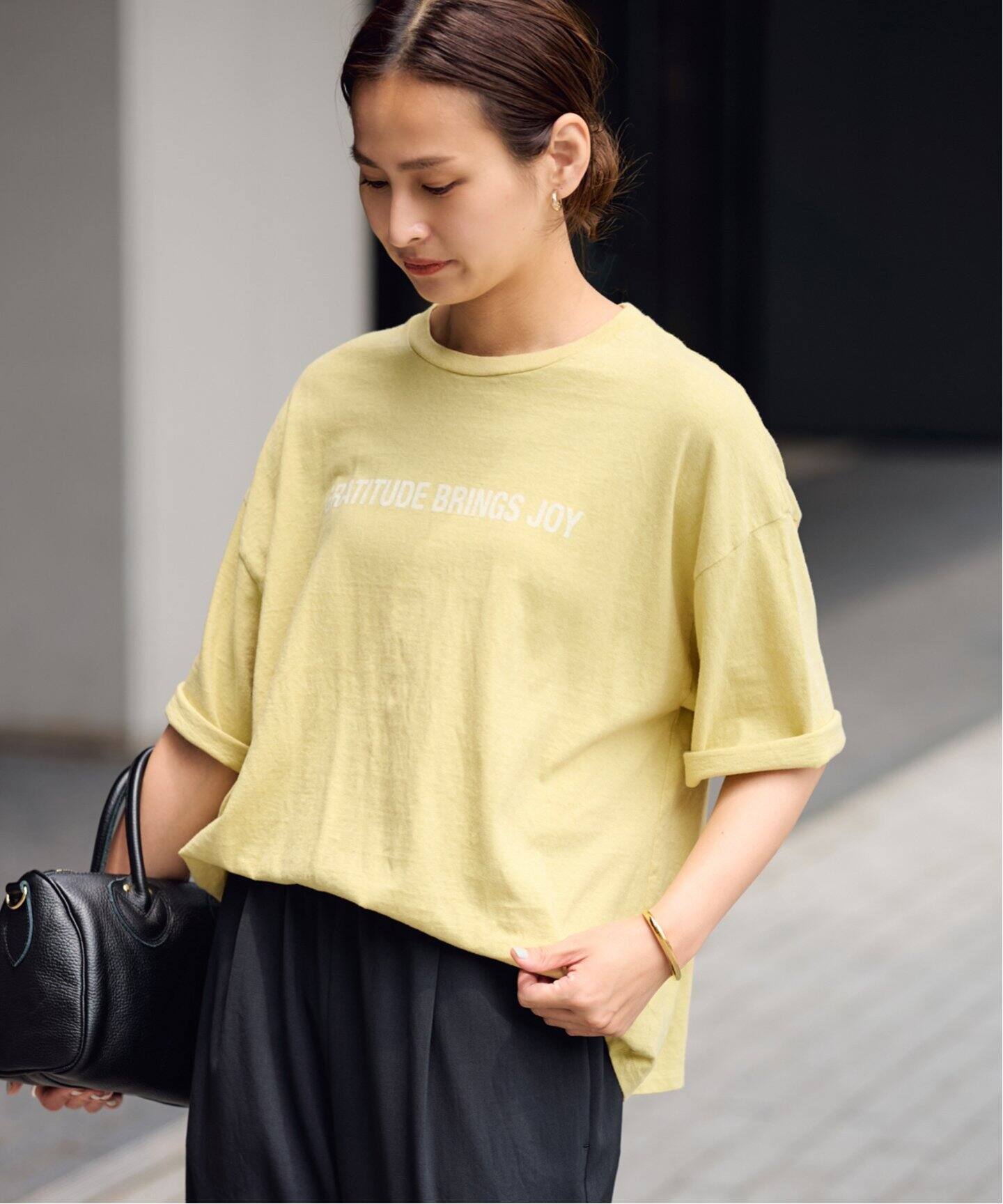 FRAMeWORK - FRAMeWORK 2020ss ロゴT LOGOプリントTシャツ（Tシャツ／カットソー）｜FRAMeWORK