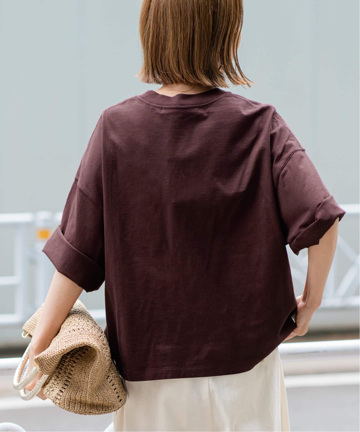 ≪追加≫モックネックTシャツ（Tシャツ／カットソー）｜FRAMeWORK