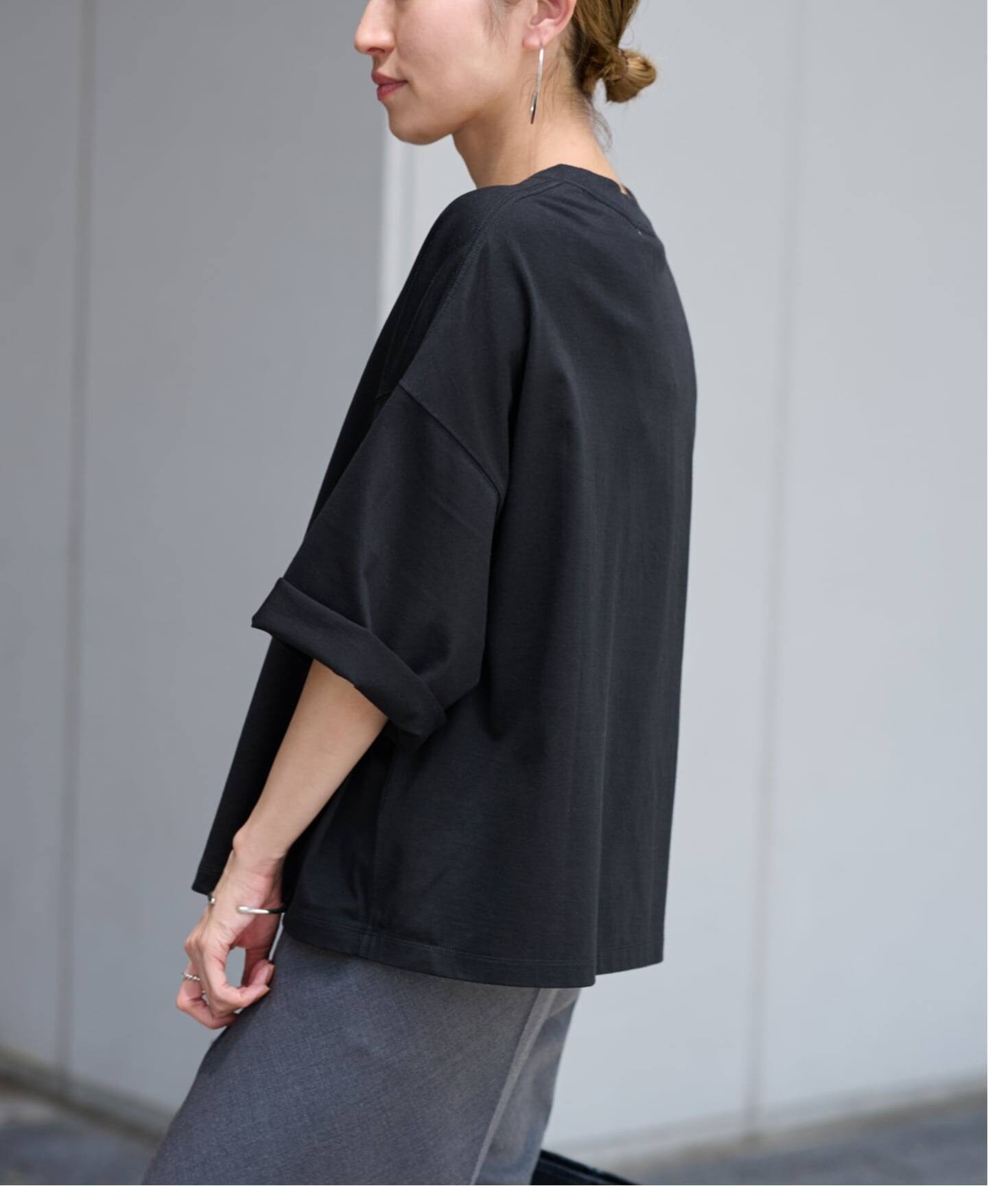 tシャツ 「追加」モックネックTシャツ2 レディース FRAMeWORK tシャツ 「追加」モックネックTシャツ レディース