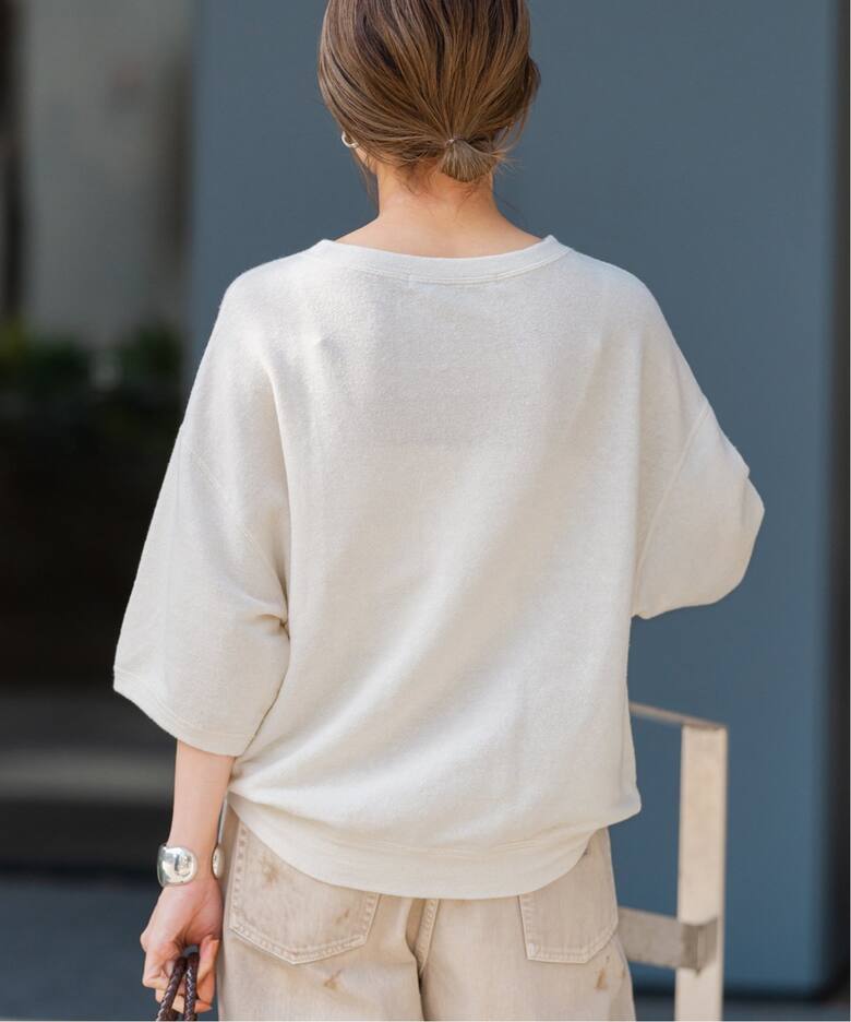 LINEN TERRY LOOSEプルオーバー（Tシャツ／カットソー）｜FRAMeWORK 
