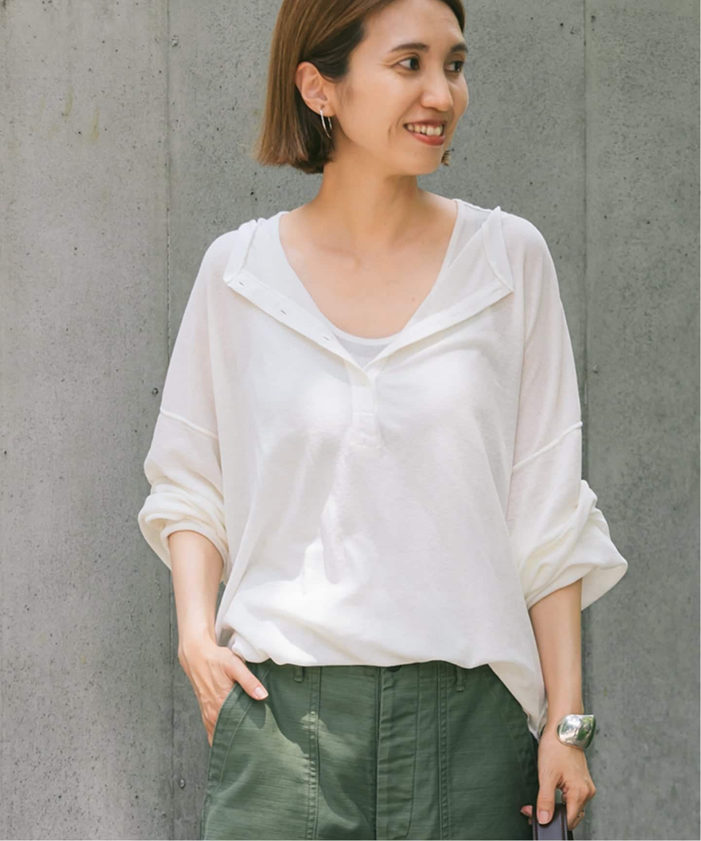 ≪追加≫サーフニットヘンリーTee（Tシャツ／カットソー
