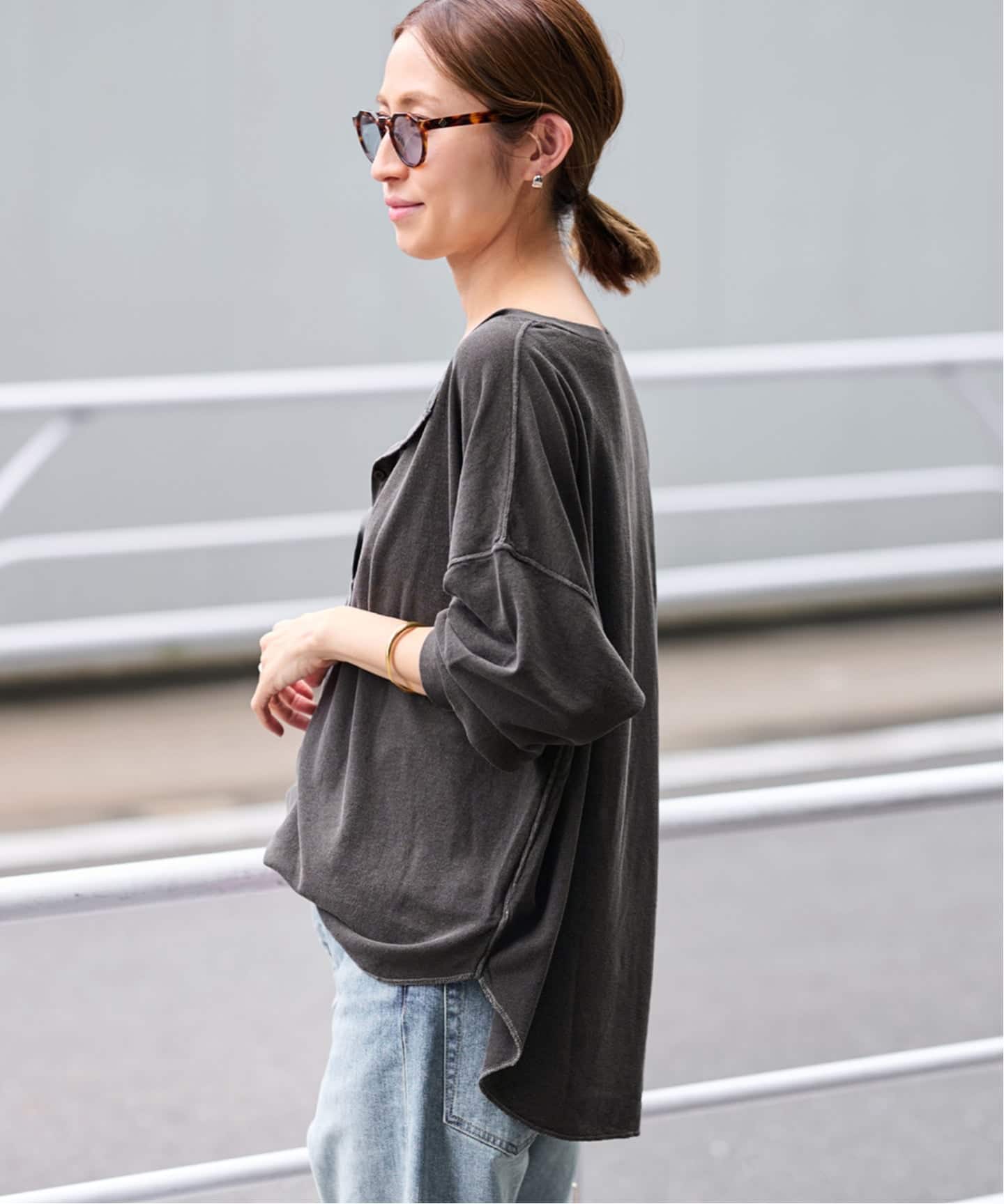 ≪追加≫サーフニットヘンリーTee2（Tシャツ／カットソー）｜FRAMeWORK