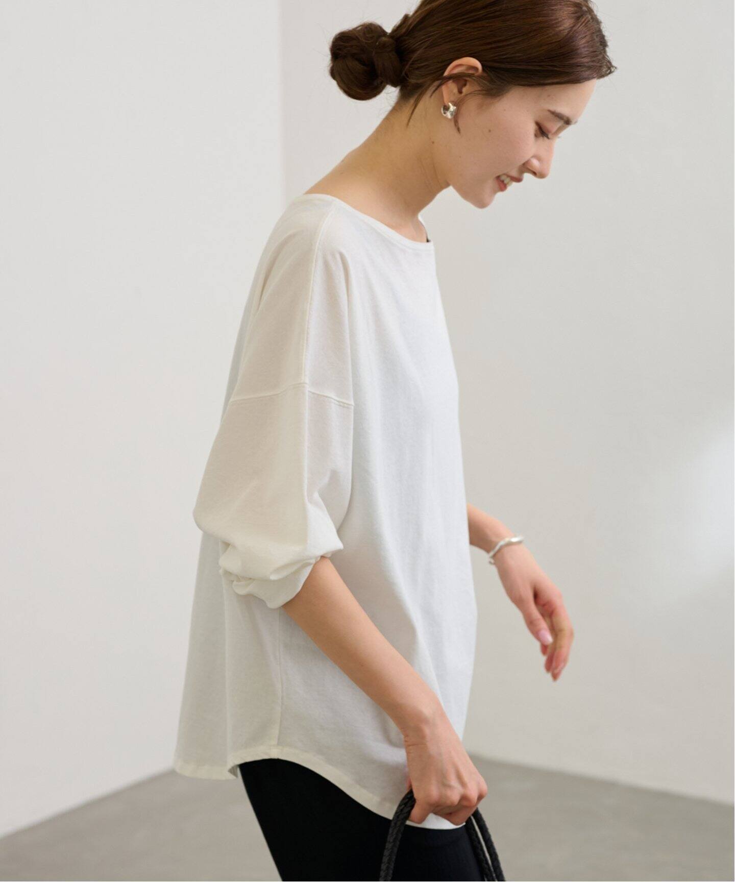 ドライタッチコットンL/Tee（Tシャツ/カットソー）｜FRAMeWORK