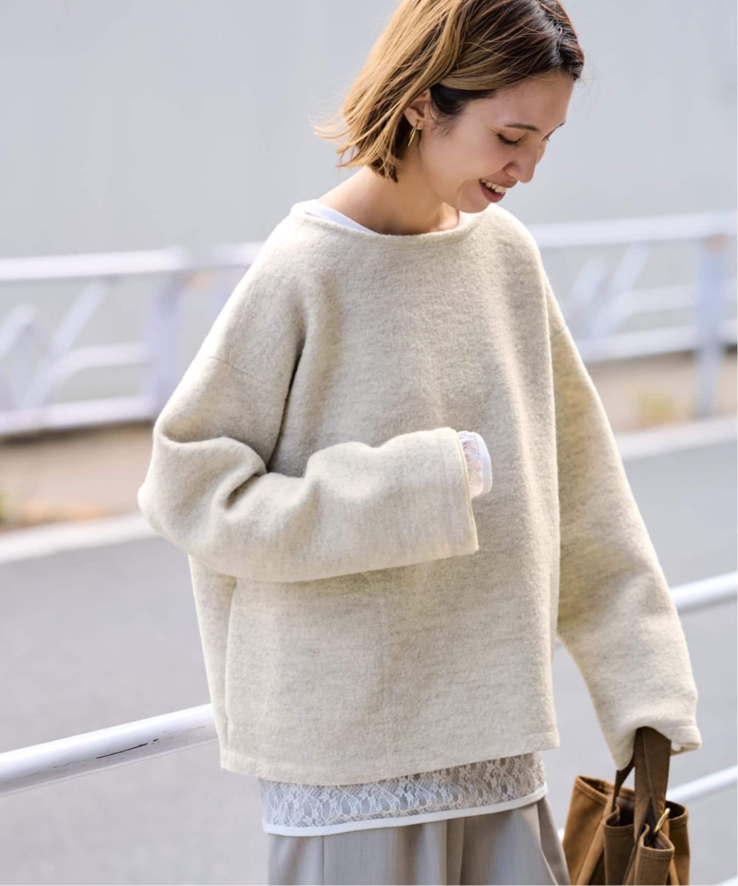 WOOLブークレジャージー（Tシャツ／カットソー）｜FRAMeWORK（フレーム