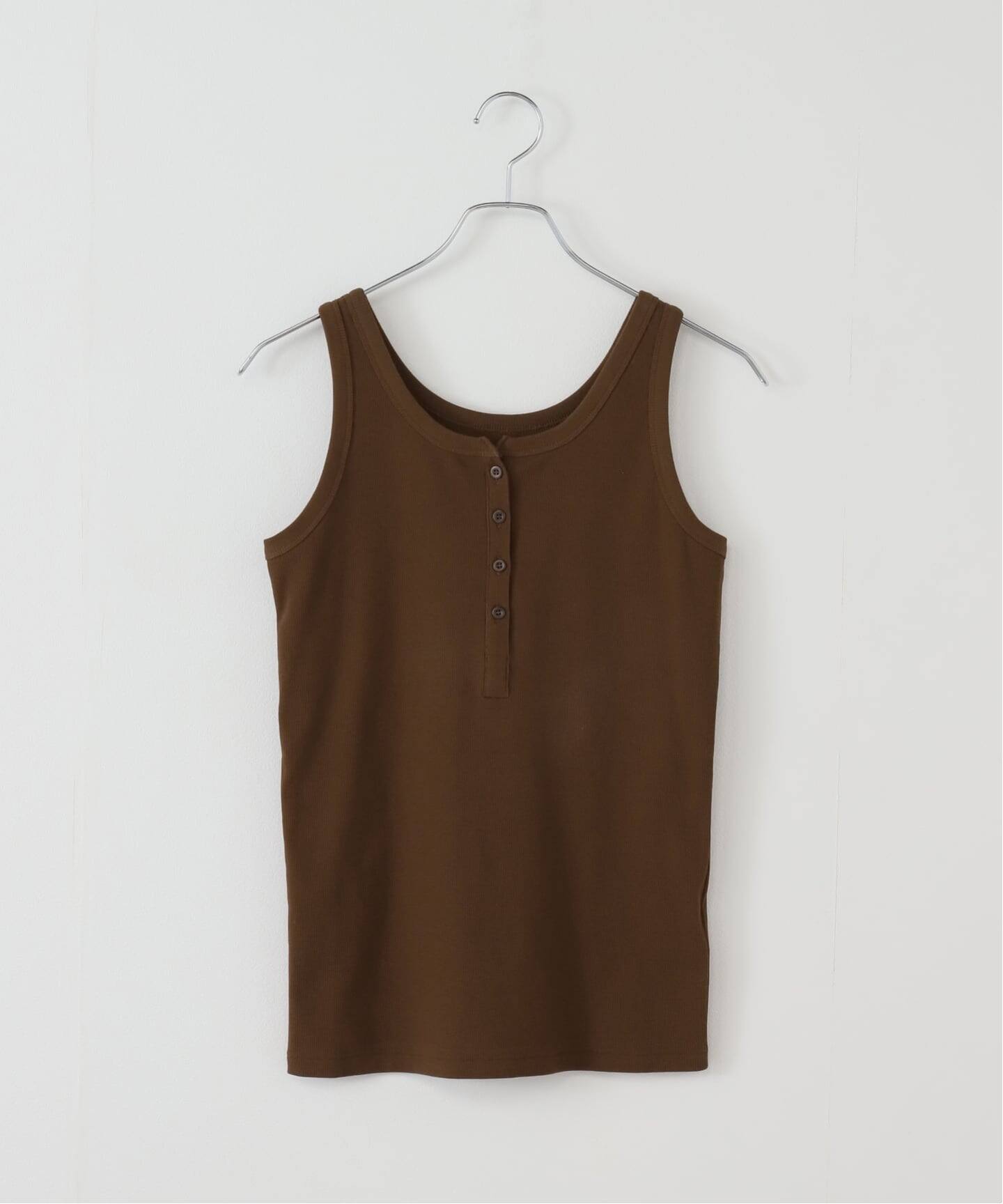 コットンリブヘンリータンク（タンクトップ）｜FRAMeWORK（フレーム