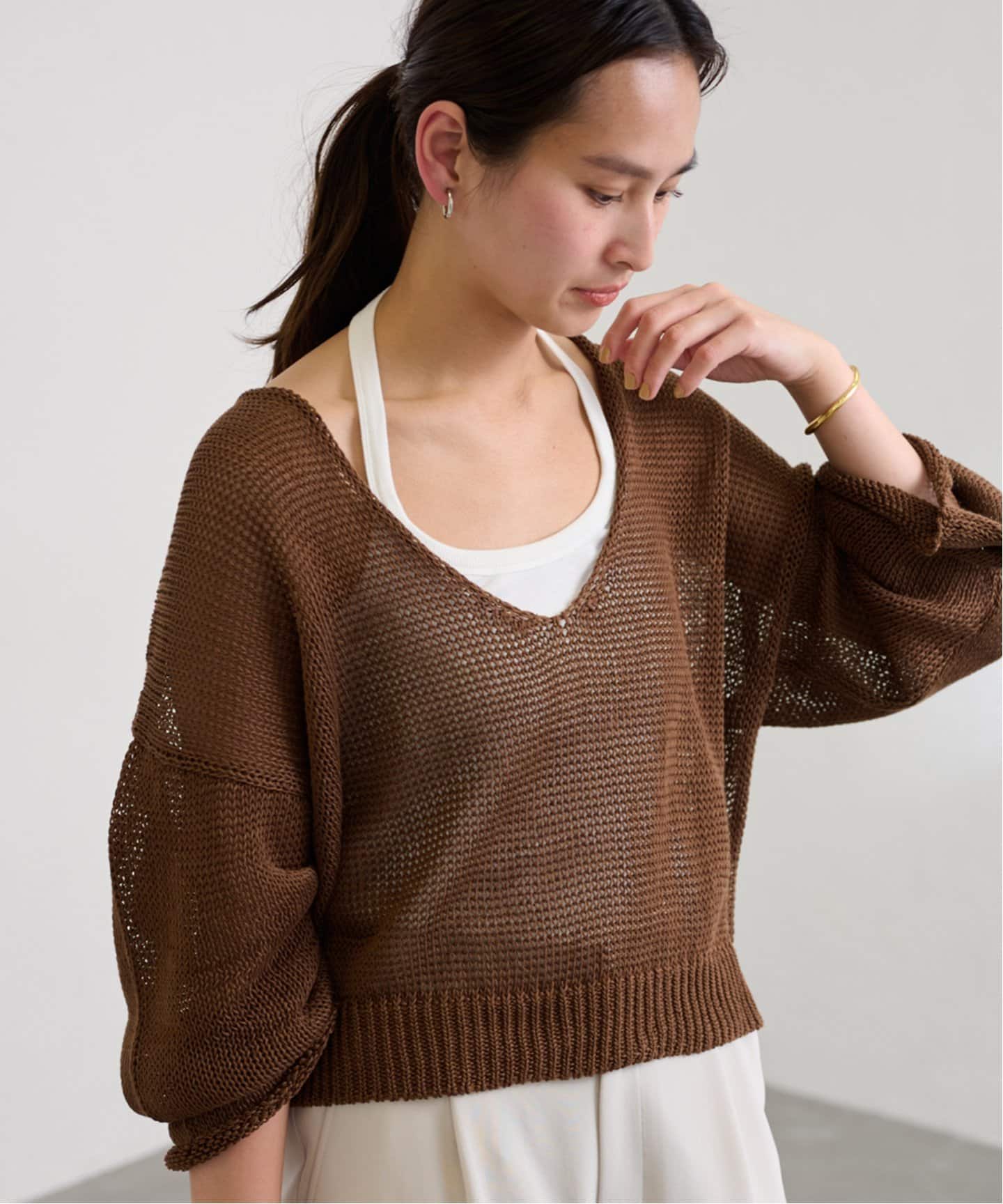 フレームワーク FRAMeWORKトリアセクロスタンクトップ 新品 黒