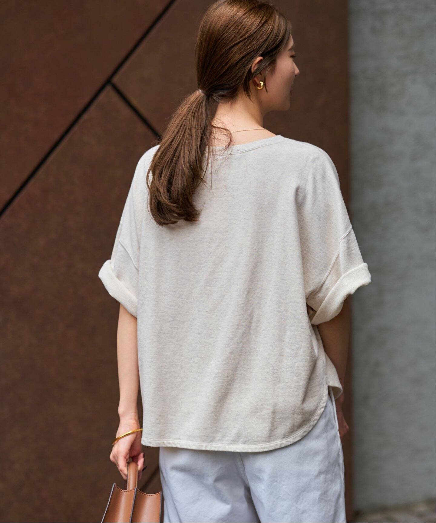 ≪追加≫ミニ裏毛ハーフスリーブラウンドTee 2（Tシャツ
