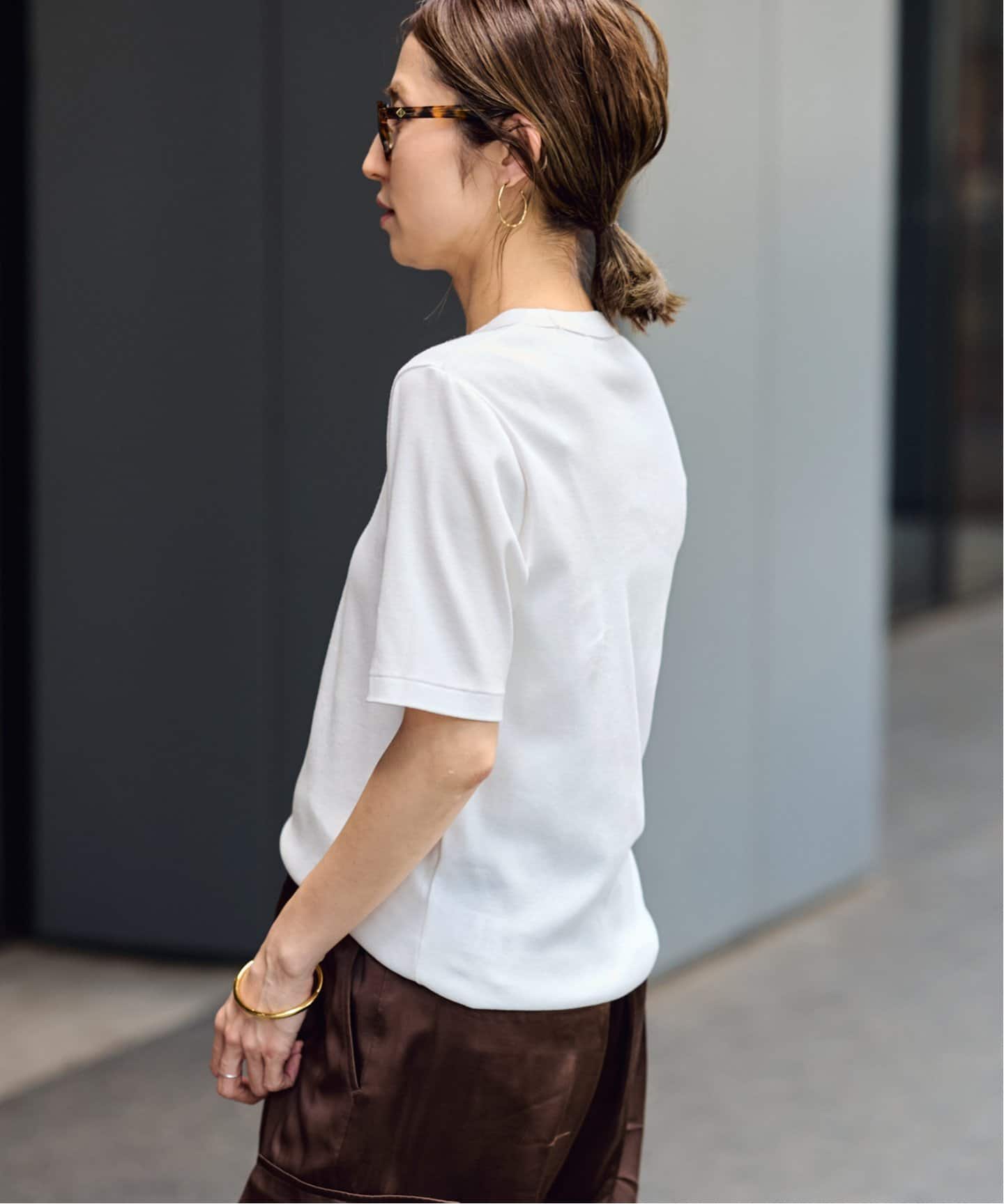 タグ付き新品未使用FRAMEWORK ギザコットンコンパクトTEE ≪追加≫ギザコットンコンパクトTEE（Tシャツ／カットソー