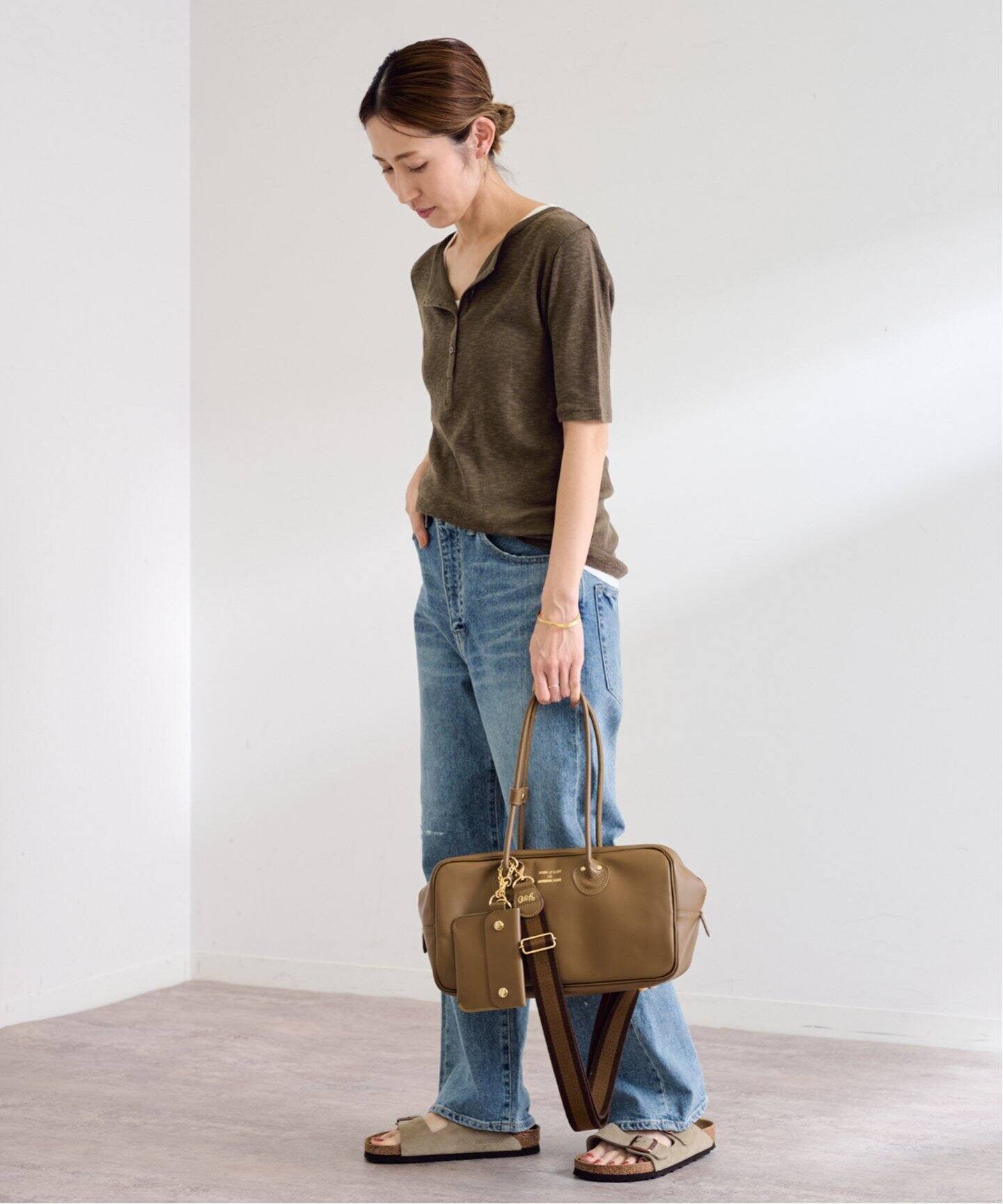 FRAMeWORK スラブシアーテレコヘンリーS/S-Tee スラブシアーテレコヘンリーS/S-Tee（Tシャツ／カットソー