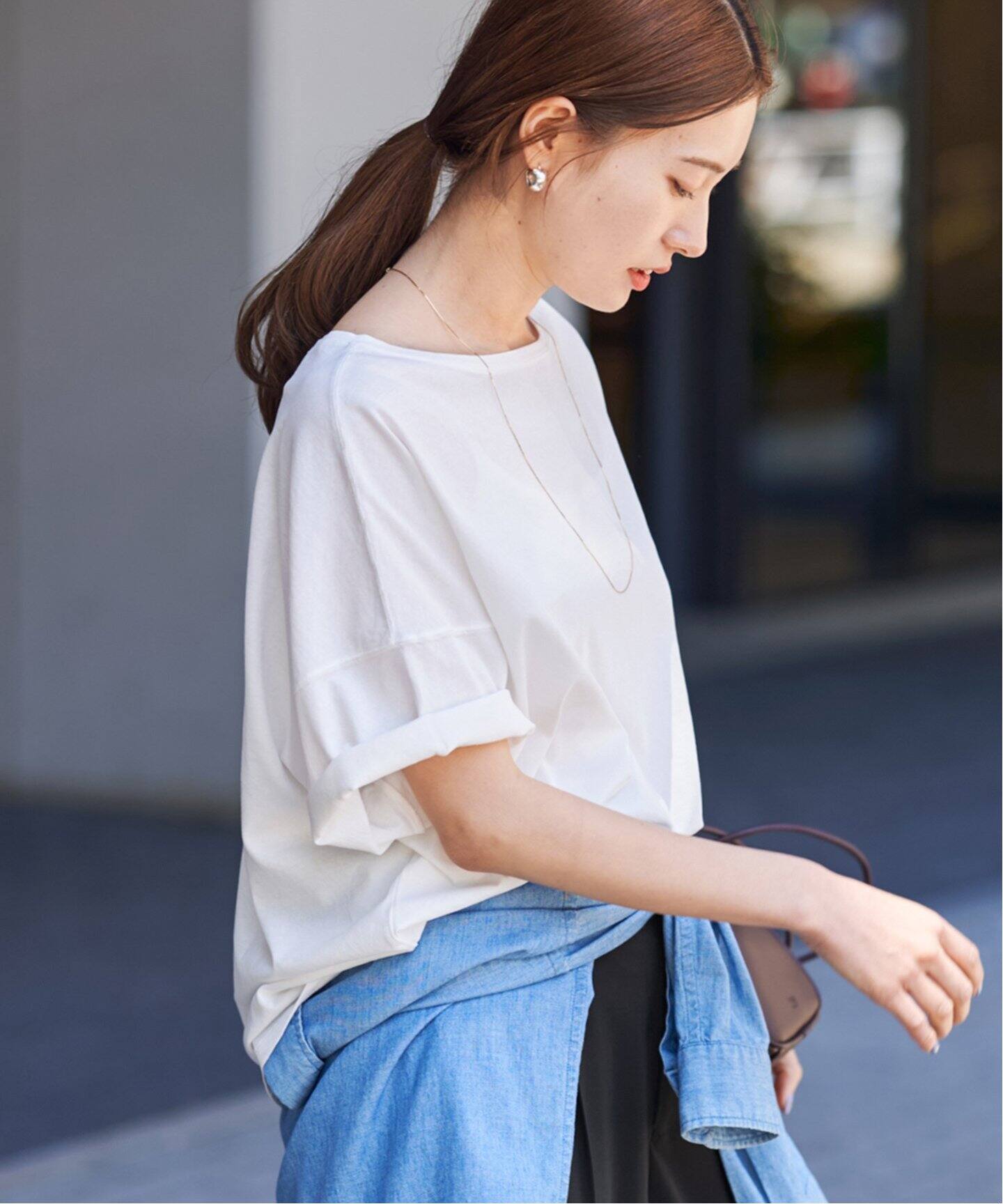 ドライタッチコットンS/S-Tee（Tシャツ／カットソー）｜FRAMeWORK