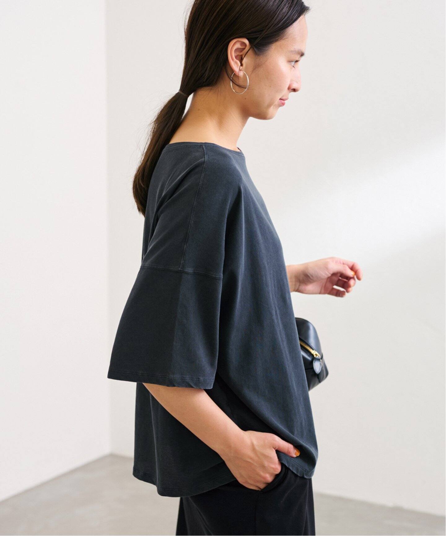ドライタッチコットンL/Tee（Tシャツ／カットソー）｜FRAMeWORK