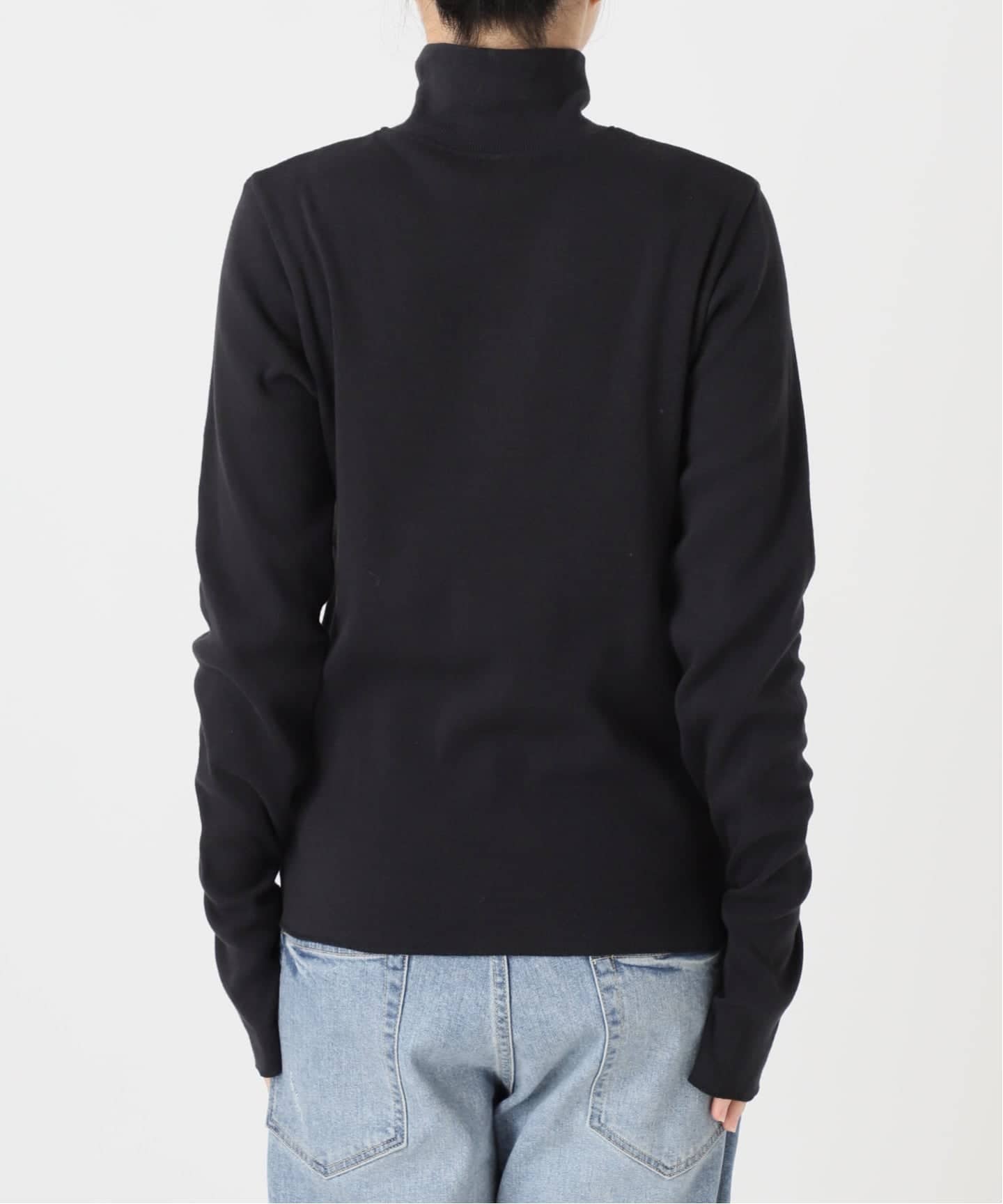 Healthknit/ヘルスニット クラシックフライスハーフジップハイネック