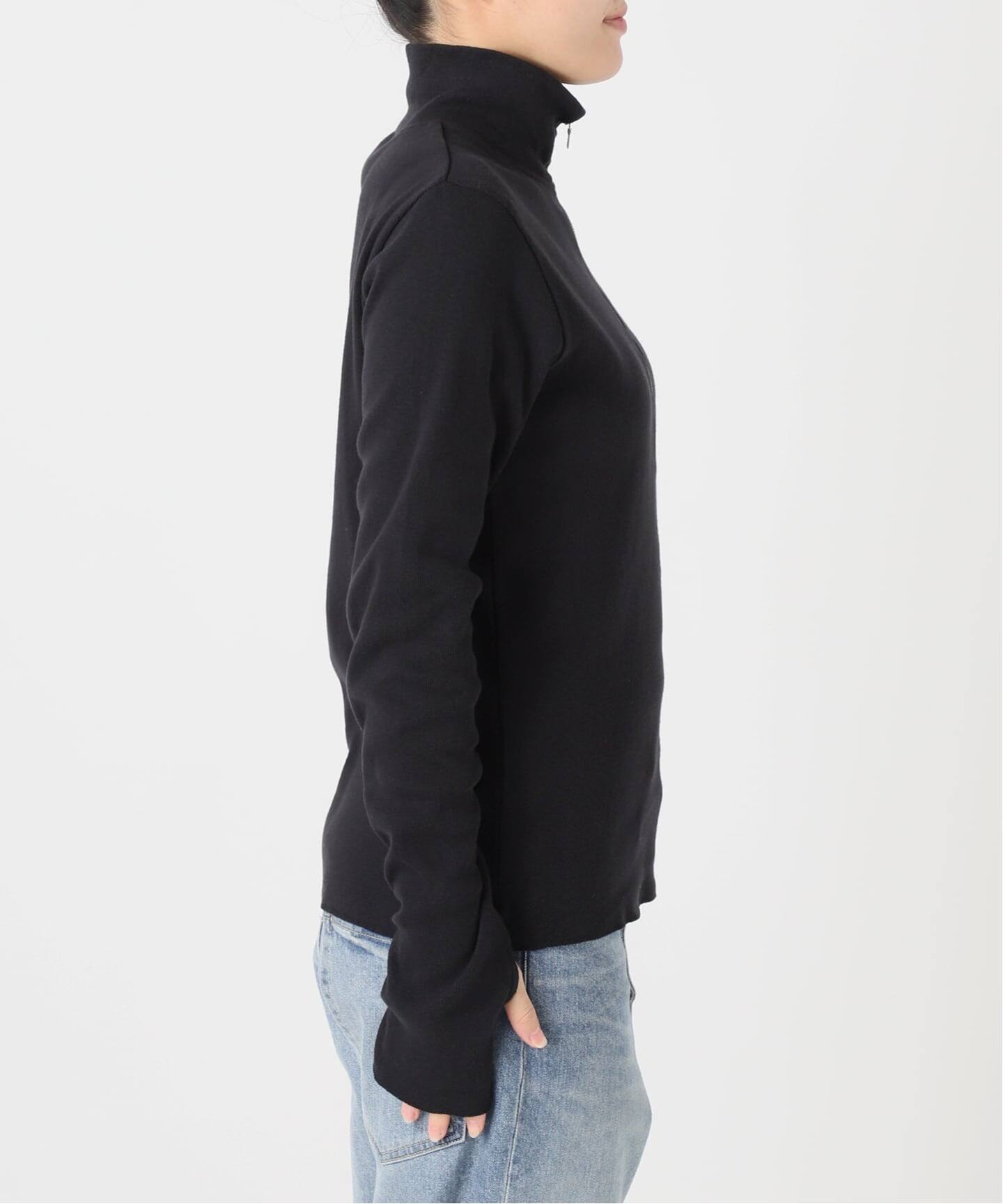 Healthknit ヘルスニット クラシックフライスハーフジップハイネック Healthknit（ヘルスニット）/ CLASSIC FRAISE HALF-ZIP HI-NECK