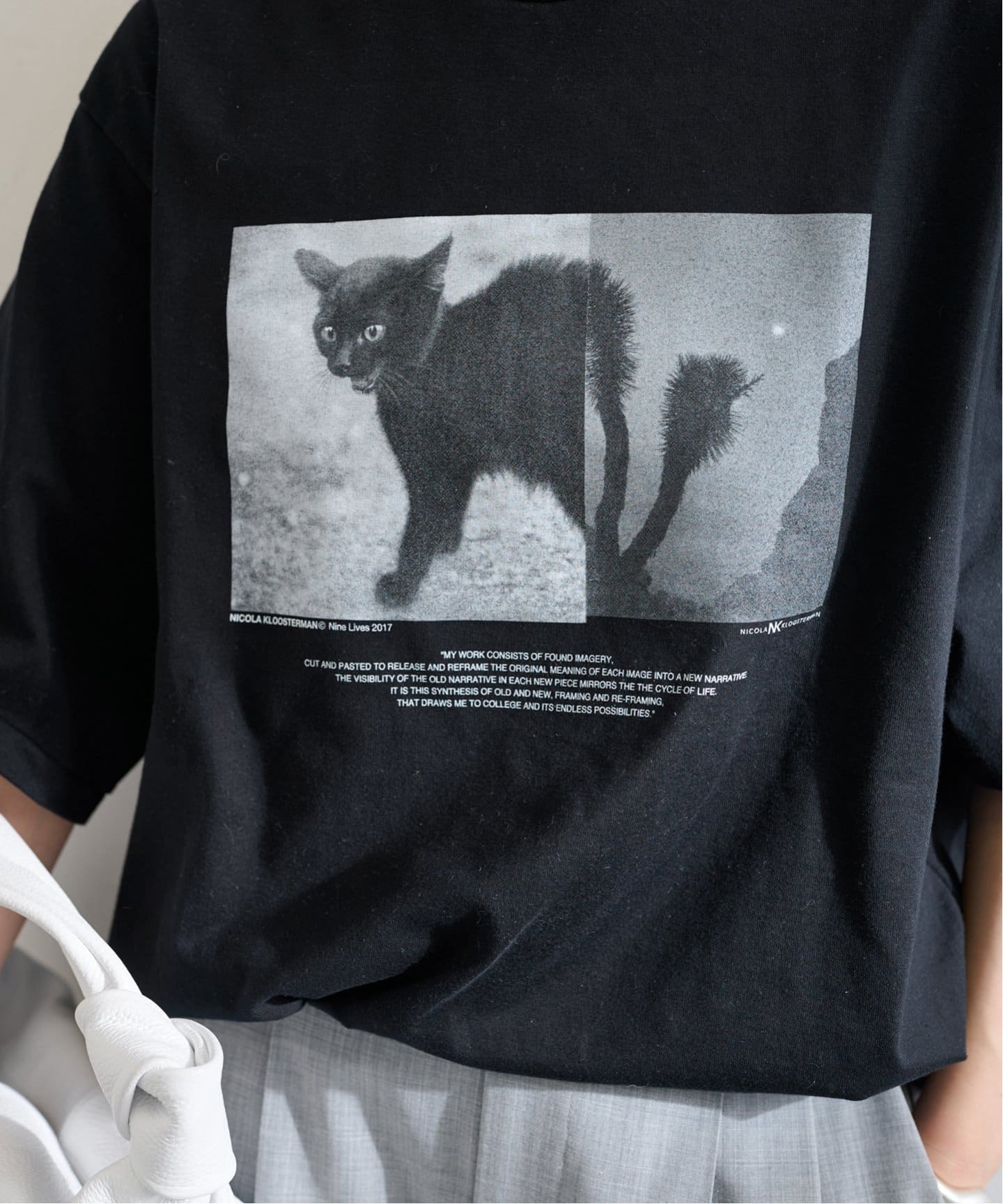 NICOLA KLOOSTERMAN NINE LIVES S/S T-SHIRT – JOHN MASON SMITH