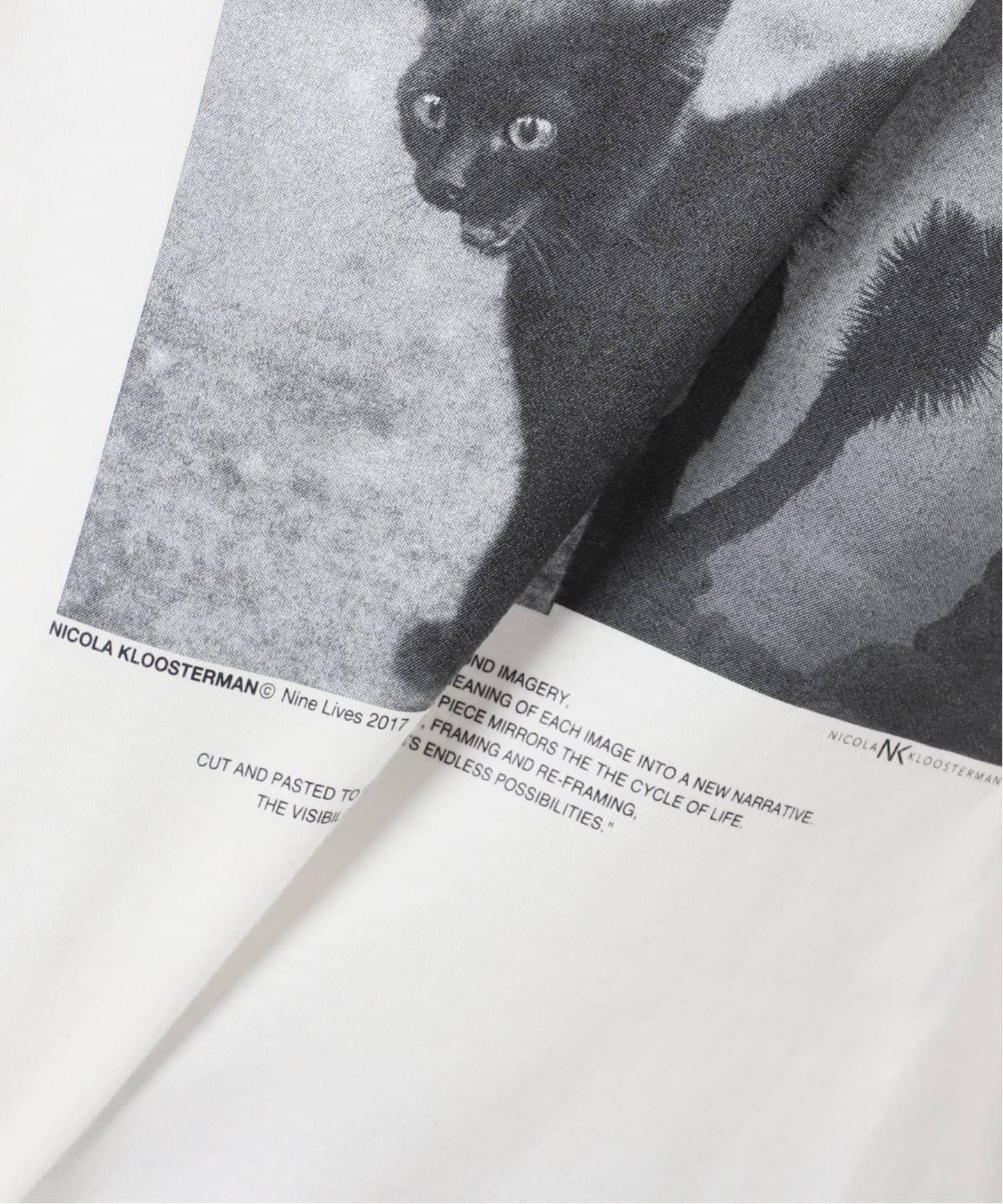 トップス JANE SMITH nicola kloosterman nine lives NICOLA KLOOSTERMAN NINE LIVES S/S T-SHIRT – JOHN MASON SMITH