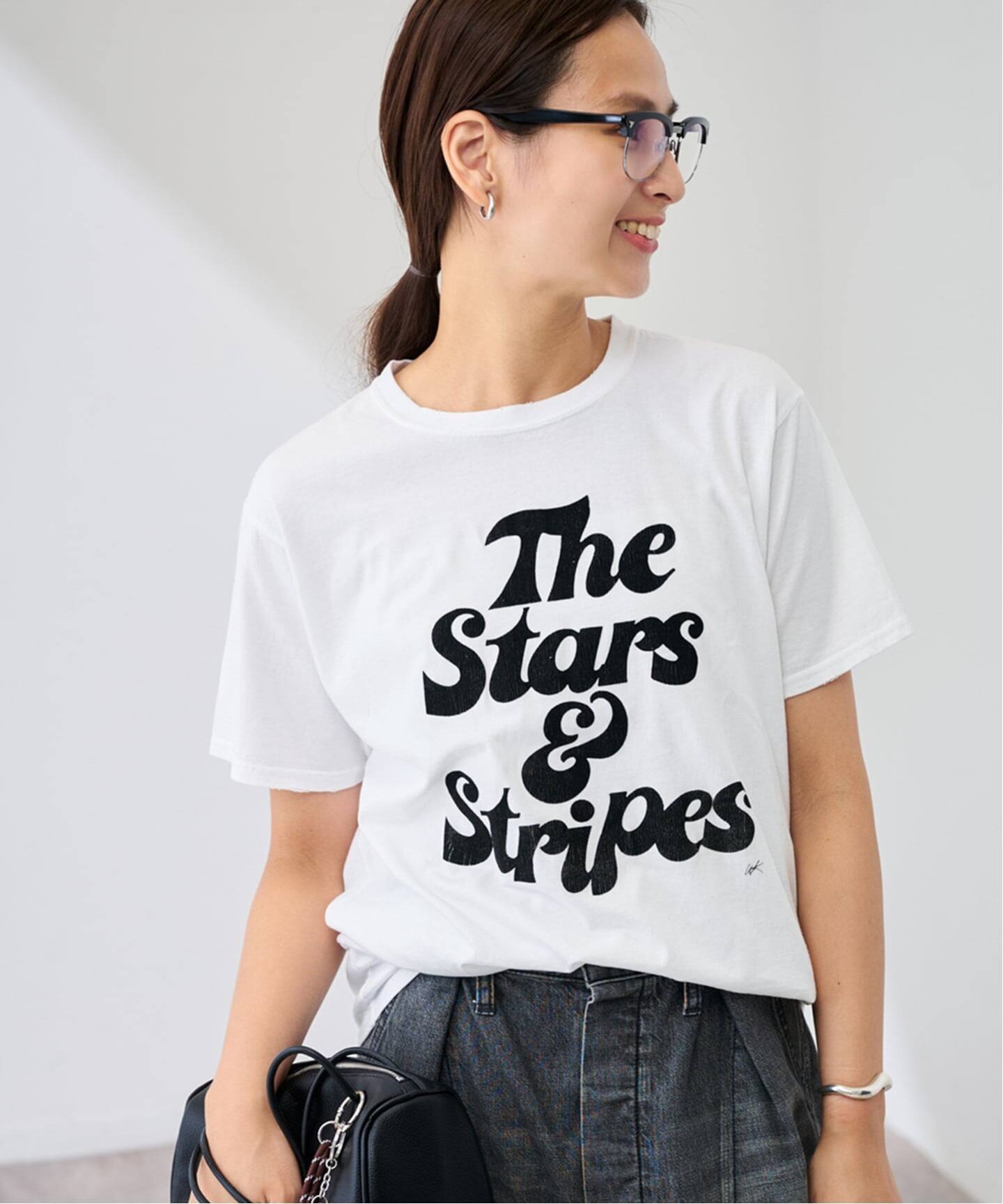 COUTURE D`ADAM/クチュールドアダム Vintage Tシャツ starsstripes（T