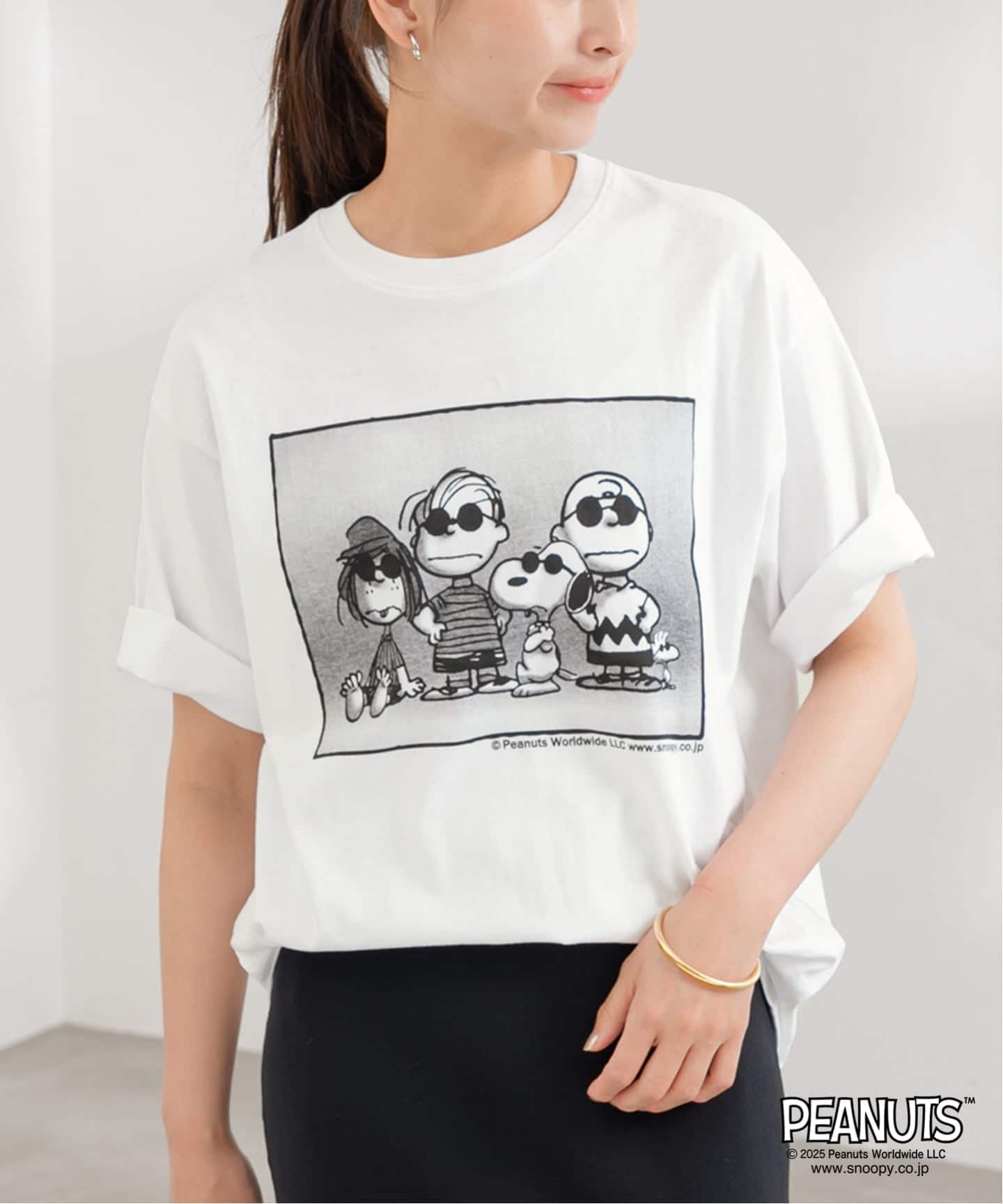 JOHNBULL　PEANUTS GANG SHADES T　新品　Sサイズ ≪追加≫JOHNBULL/ジョンブル PENUTS GANG SHADES T（Tシャツ