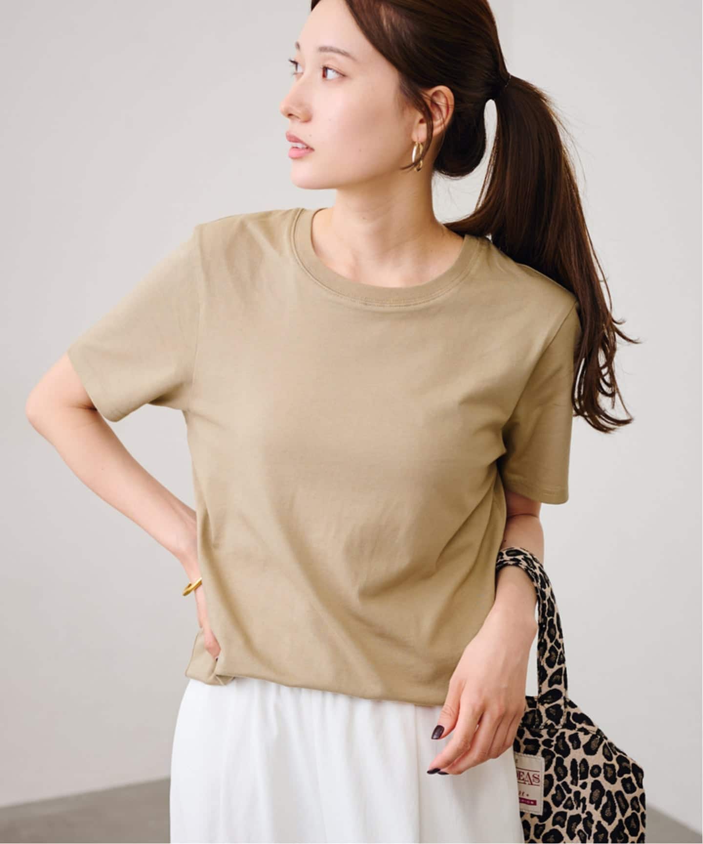 □ひろ□FRAMeWORK/YAK MIX カットソー FRAMeWORK（フレームワーク）の「YAK MIX カットソー（Tシャツ