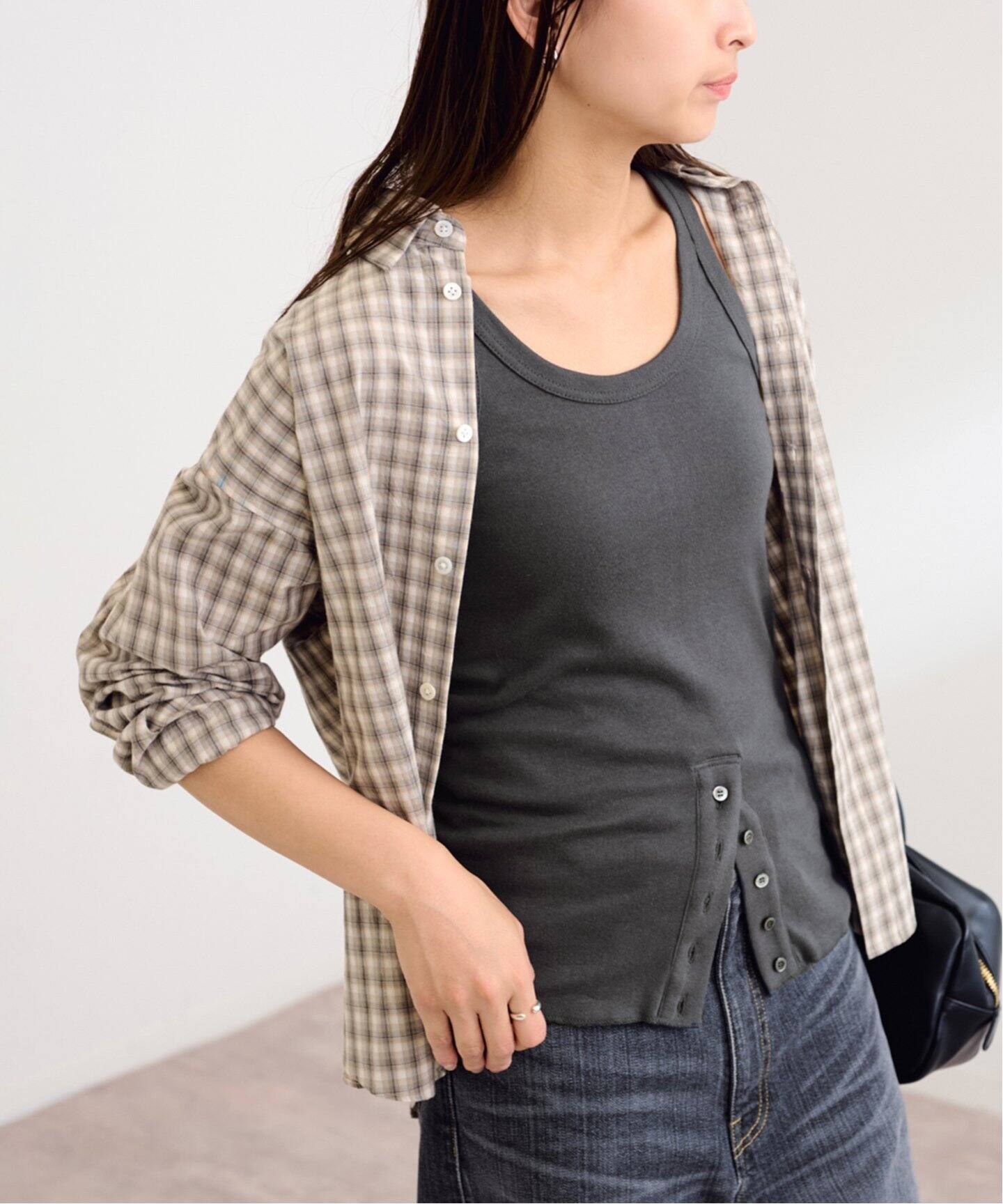 oll*FRAMeWORK レイヤードサーマルT（Tシャツ／カットソー