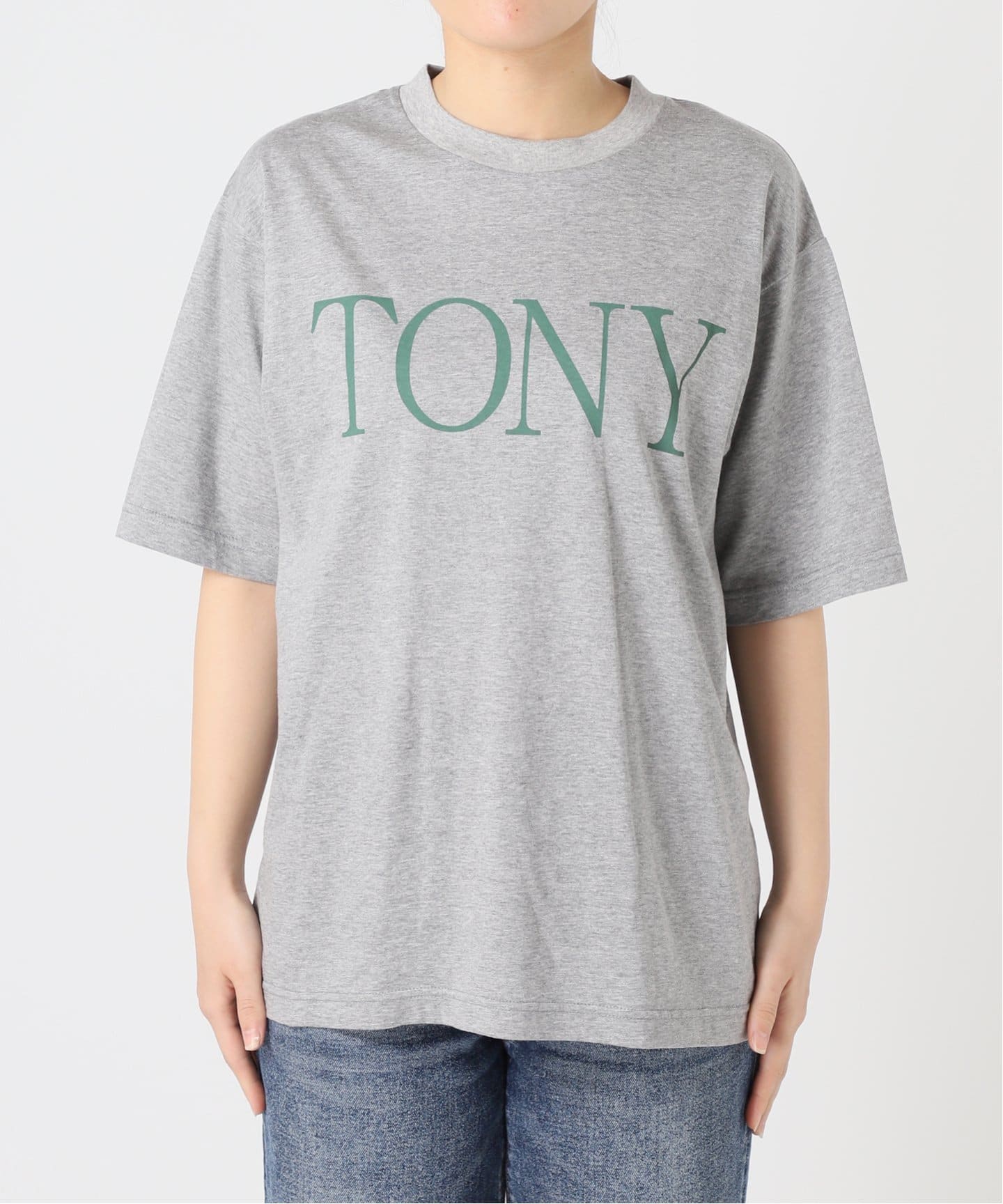 FRAMeWORK oll ロゴT グレー oll*FRAMeWORK ロゴT（Tシャツ／カットソー）｜FRAMeWORK