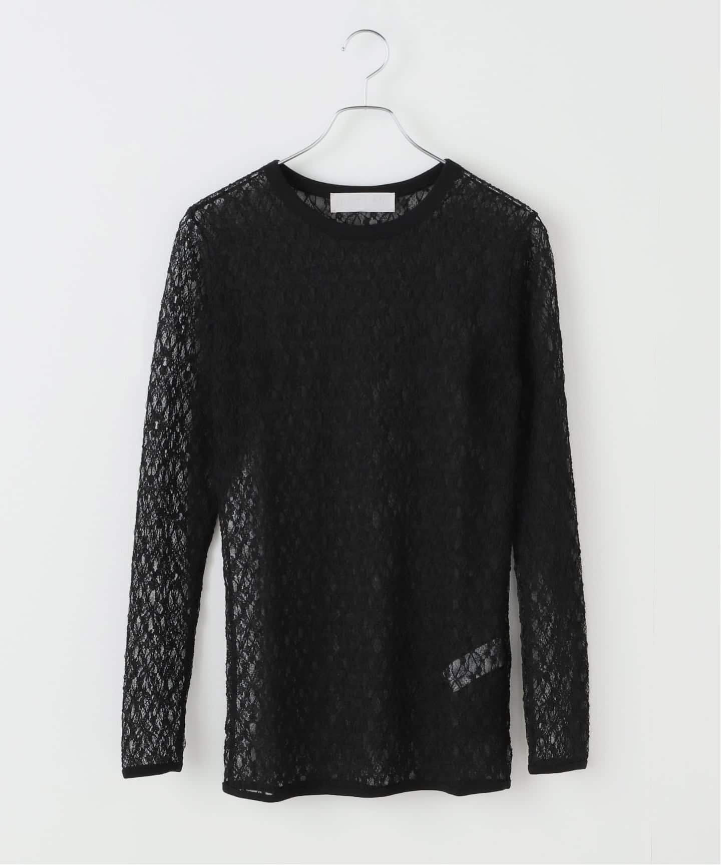 IRONING/アイロニング flower lace long slv（Tシャツ