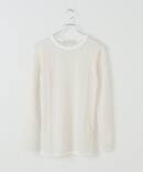 IRONING/アイロニング flower lace long slv