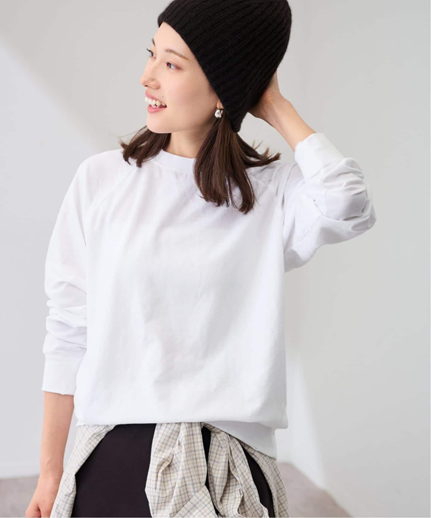 Next Level Apparel V gusset raglan スウェット（スウェット