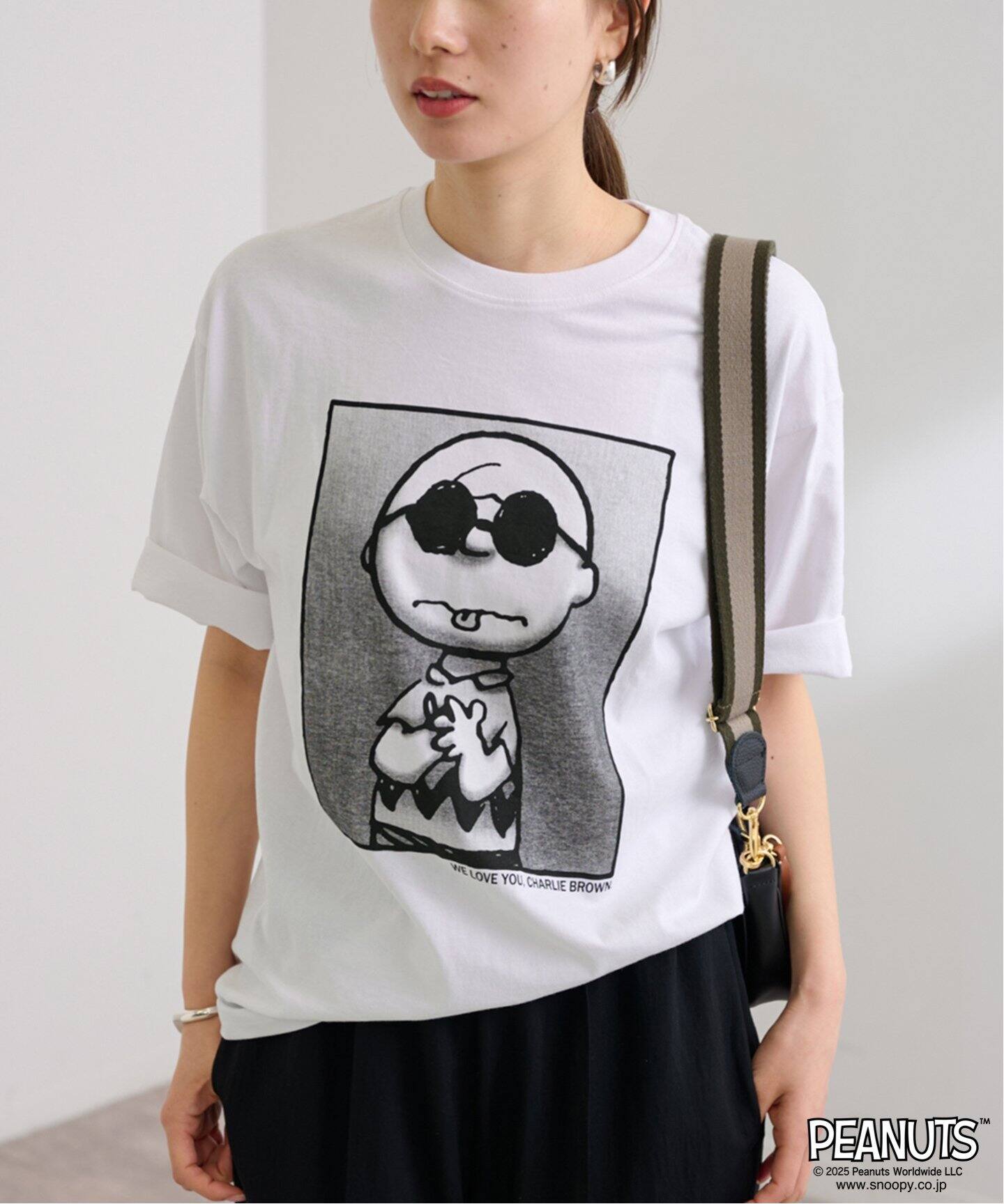 MUSE de Deuxieme Classe チャーリーブラウン Tシャツ