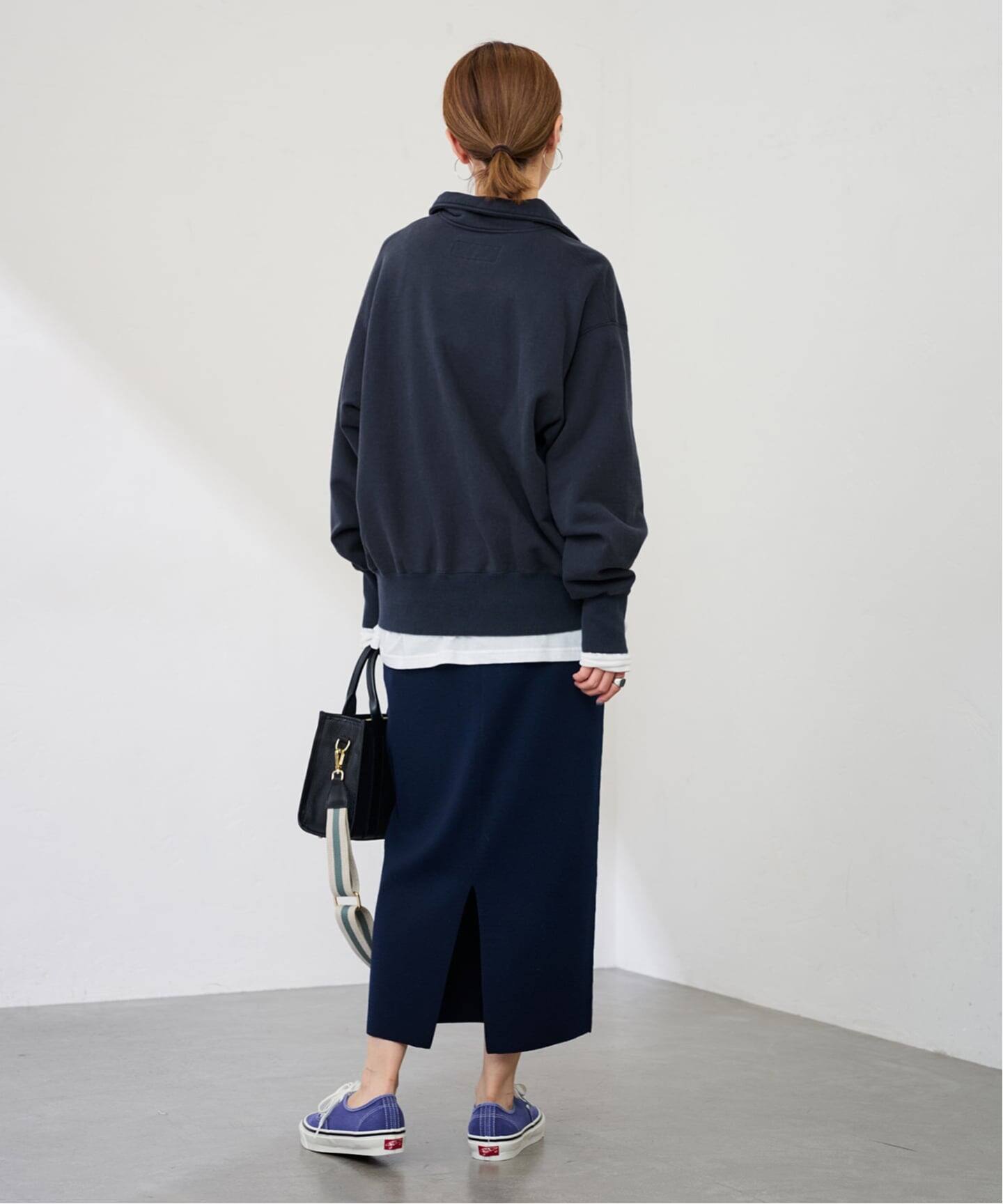 JANE SMITH/ジェーンスミス FROSTING COTTON FLEECE SNAP C