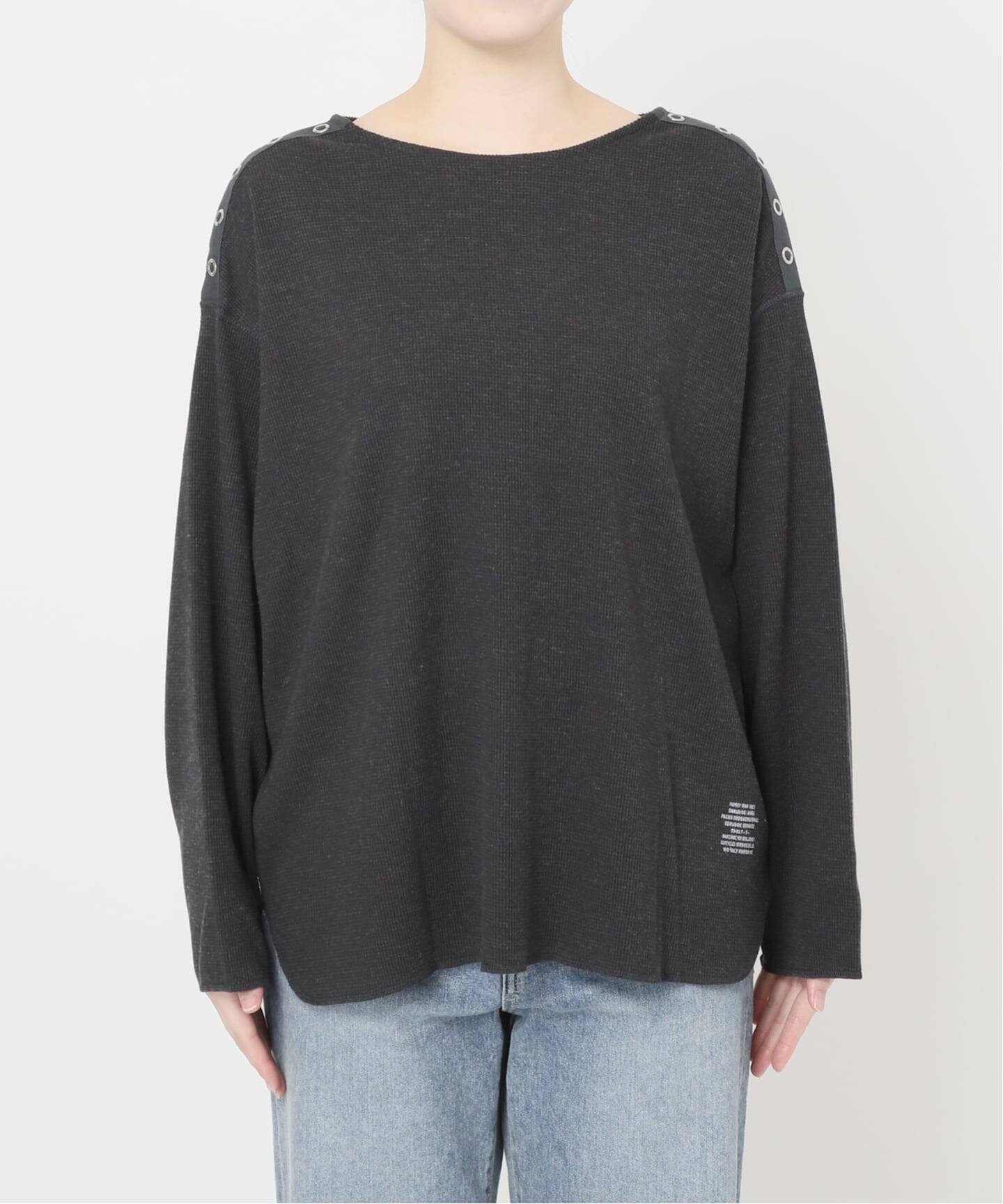 【JANE SMITH】ジェーンスミス　カットソー FRAMeWORK tシャツ JANE SMITH/ジェーンスミス 別注ワッフルプル