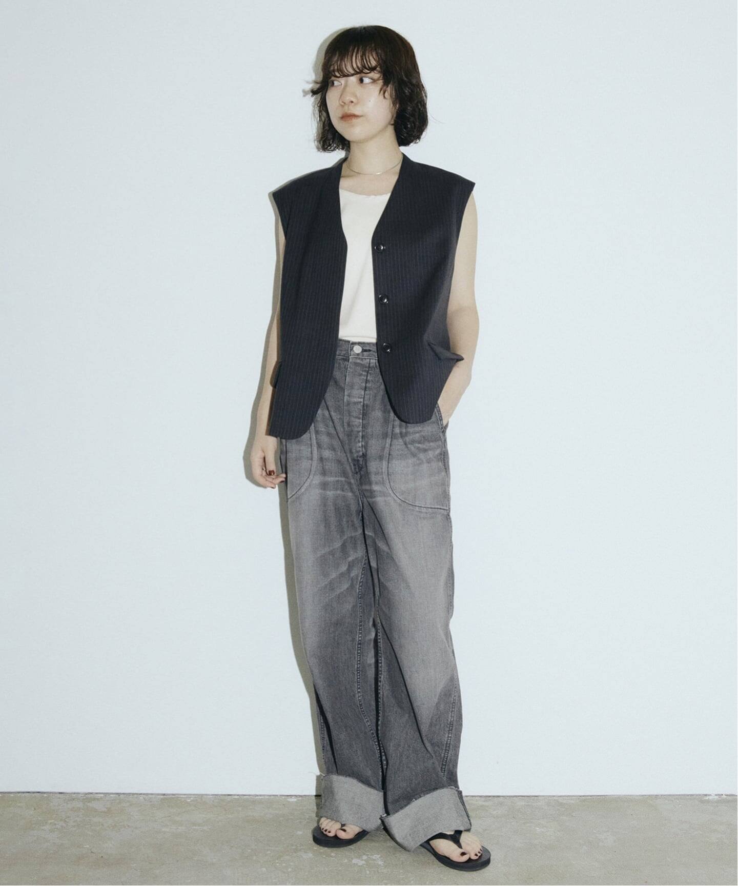 JANE SMITH/ジェーンスミス 別注ワッフルタンク（タンクトップ