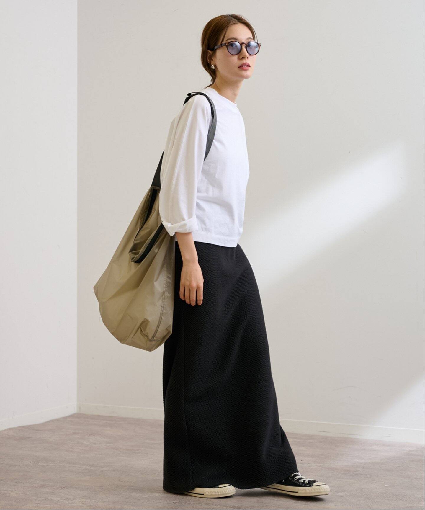 LOEFF/ロエフ SVN CTN DLMN T（Tシャツ／カットソー