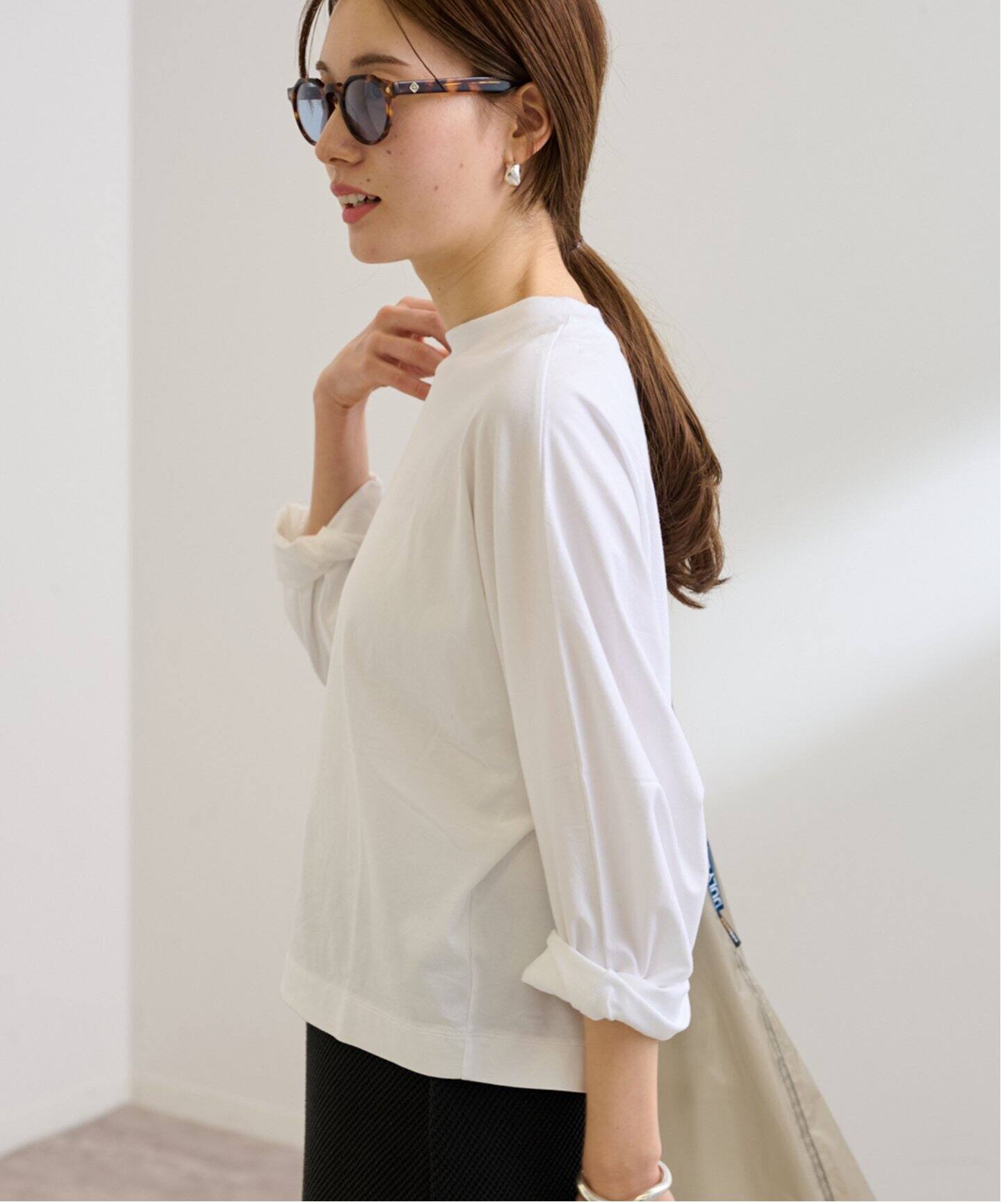 LOEFF/ロエフ SVN CTN DLMN T（Tシャツ／カットソー