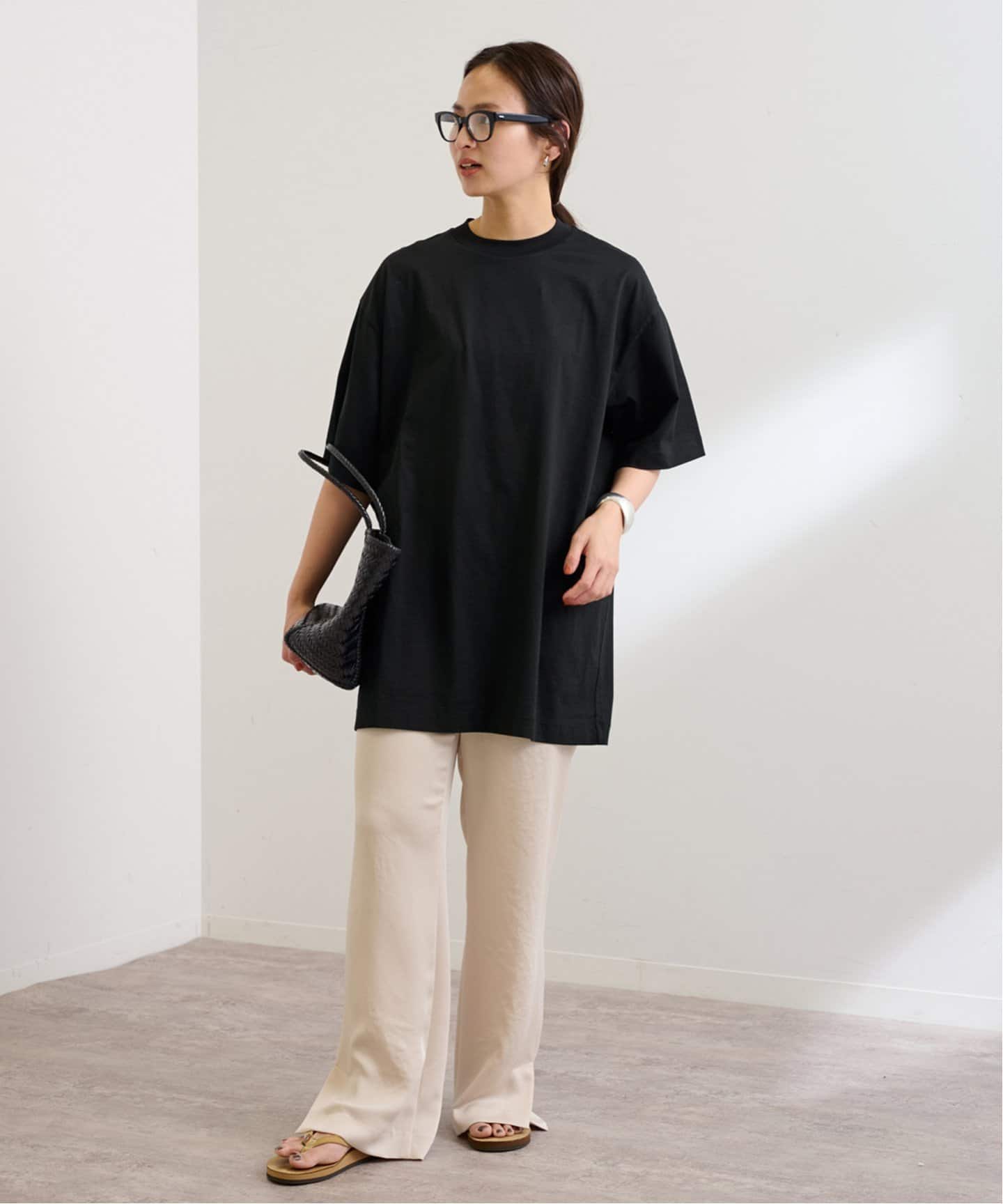 tシャツ LOEFF/ロエフ SVN CTN BIG T レディース LOEFF/ロエフ SVN CTN BIG T（Tシャツ／カットソー）｜FRAMeWORK