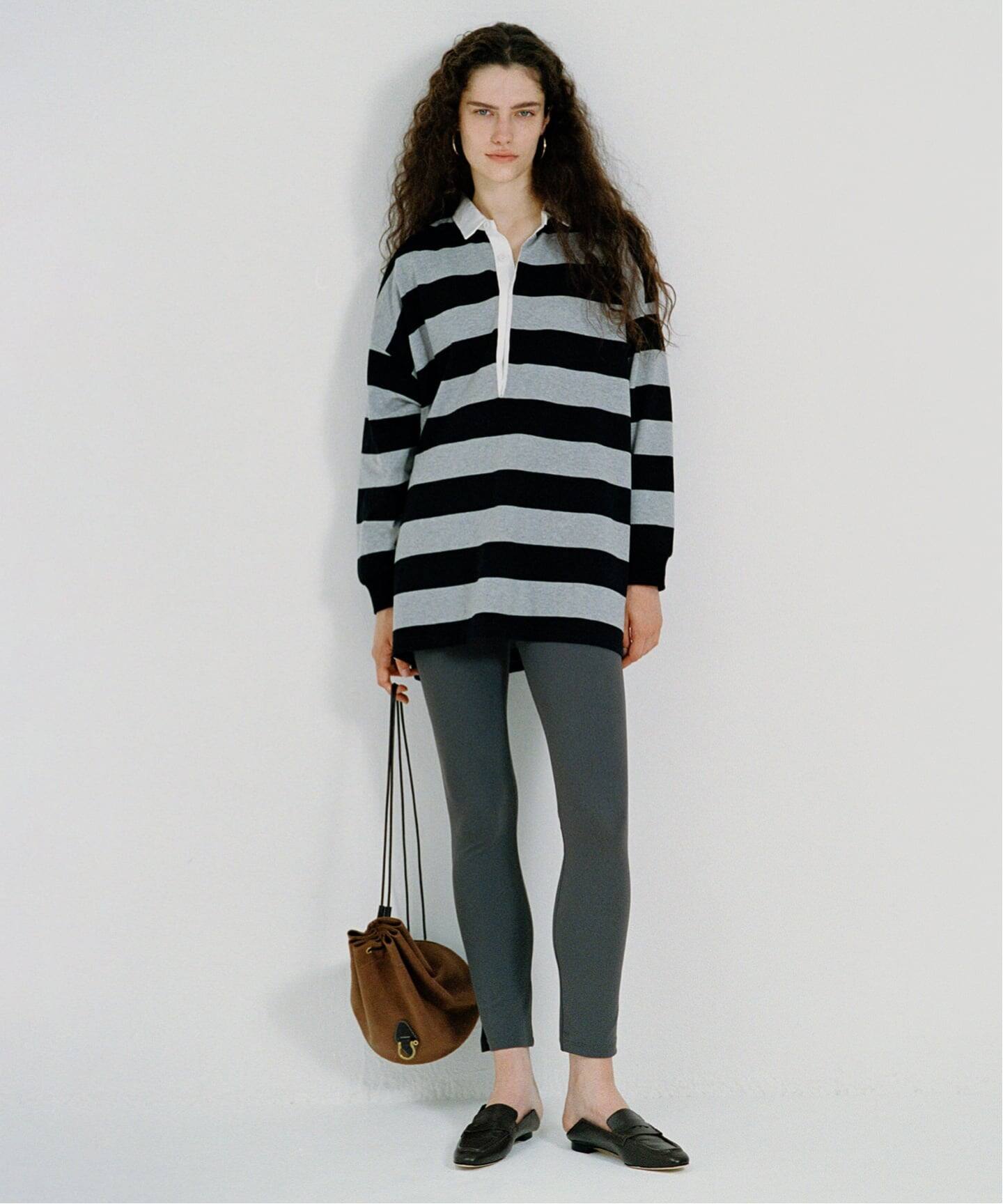 onit/オニット 別注OVERSIZE ボーダーラガーシャツ（Tシャツ