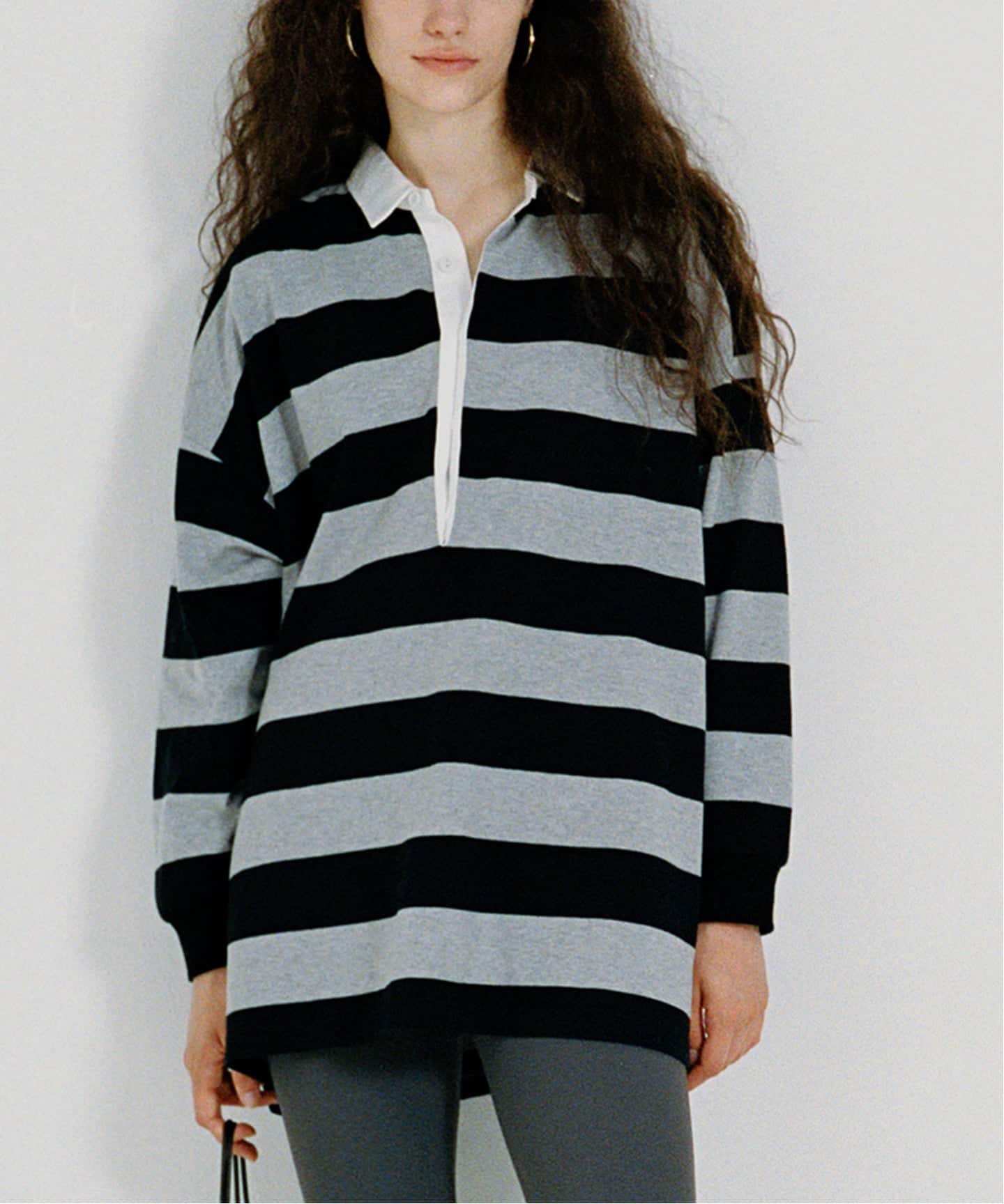 onit/オニット 別注OVERSIZE ボーダーラガーシャツ（Tシャツ