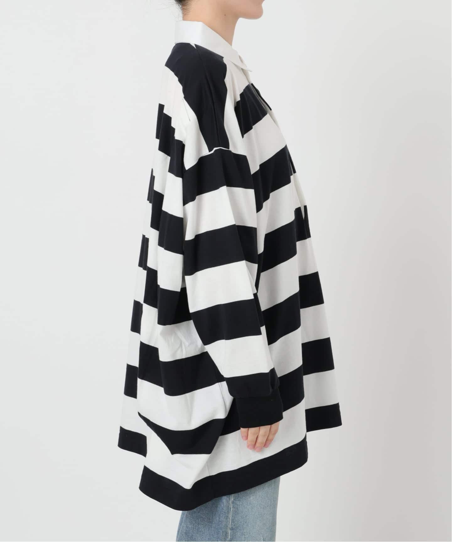 onit/オニット 別注OVERSIZE ボーダーラガーシャツ（Tシャツ