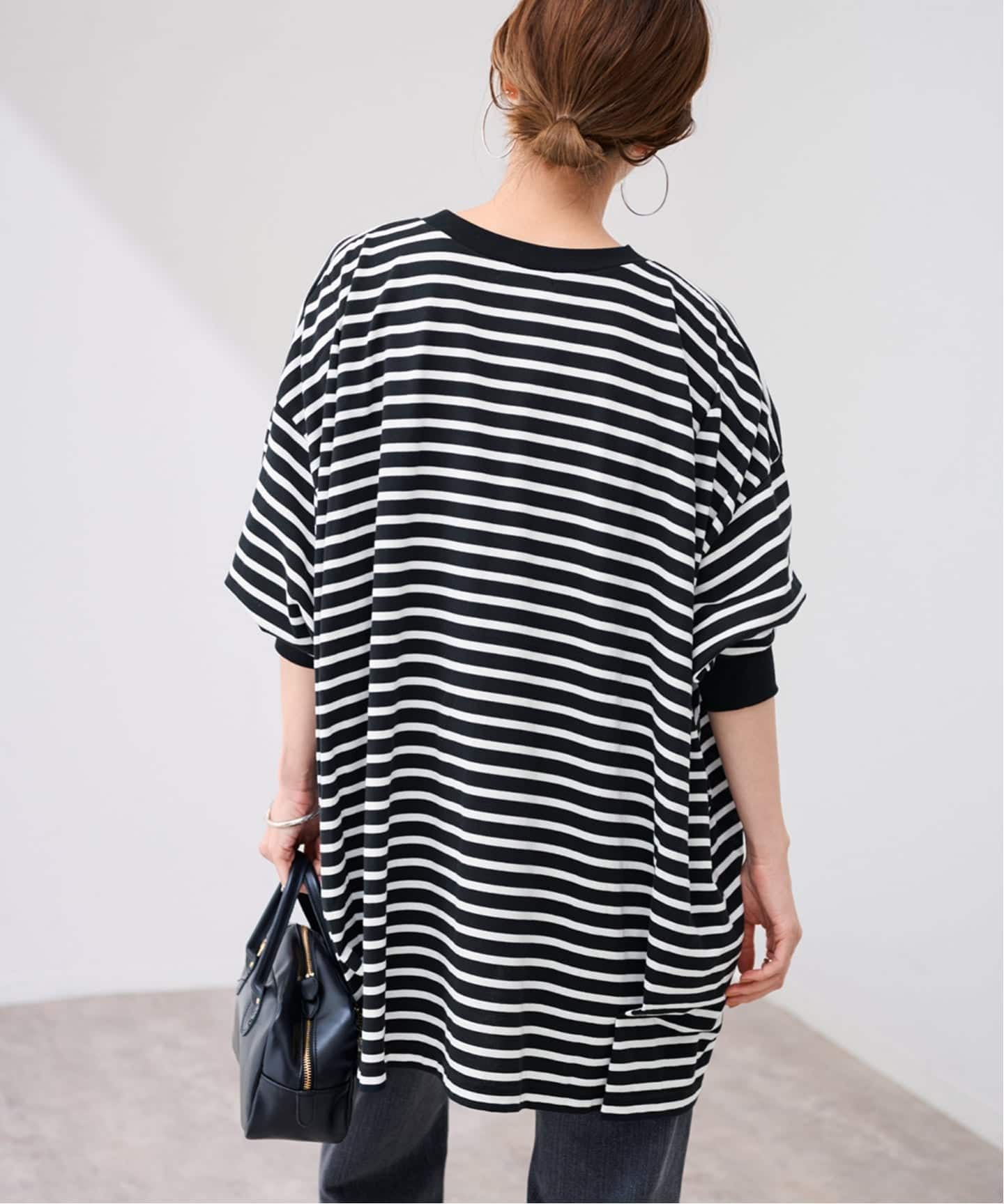 FRAMeWORK onit/オニット別注OVERSIZEボーダーロングスリーブ フレームワーク FRAMeWORK ≪予約≫onit/オニット 別注OVERSIZE