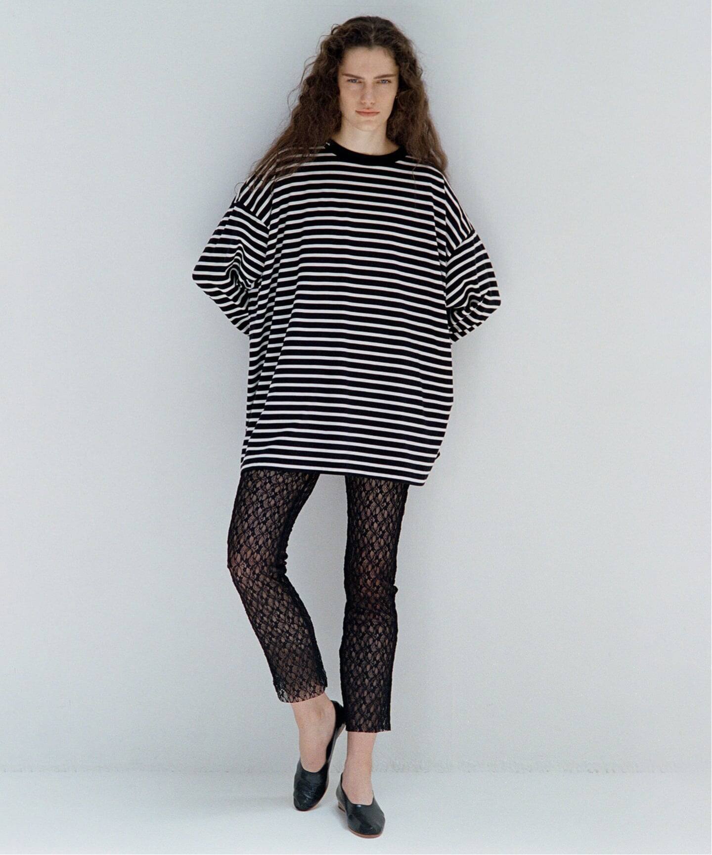 onit/オニット 別注OVERSIZE ボーダーロングスリーブ（Tシャツ