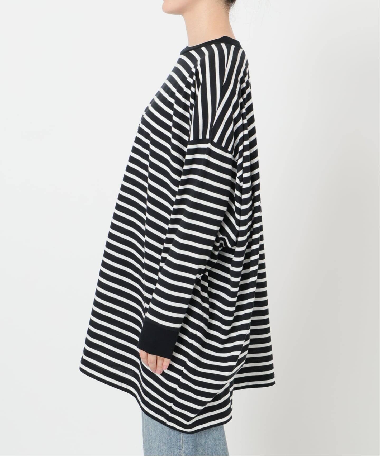onit/オニット 別注OVERSIZE ボーダーロングスリーブ（Tシャツ