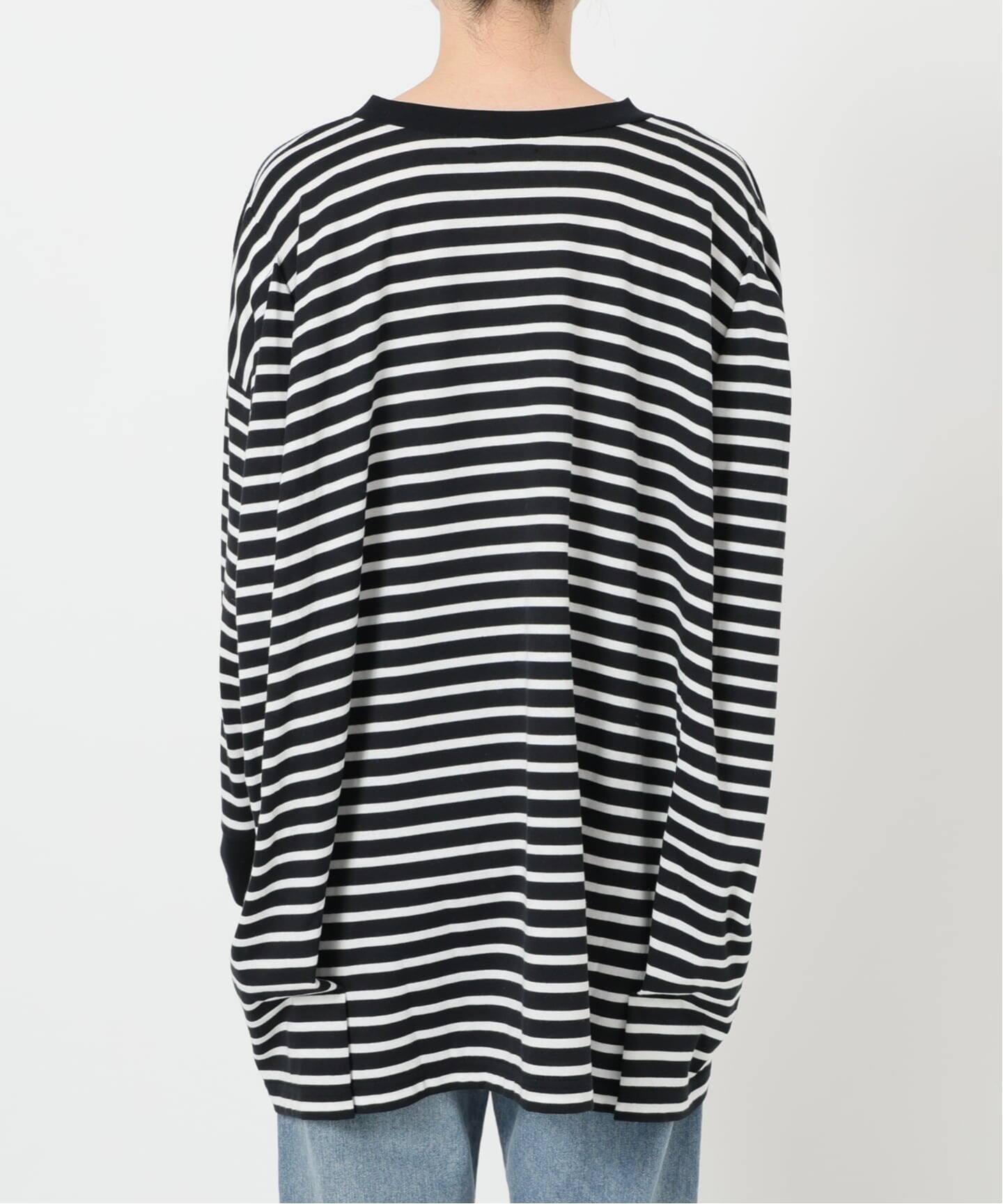 onit/オニット 別注OVERSIZE ボーダーロングスリーブ（Tシャツ