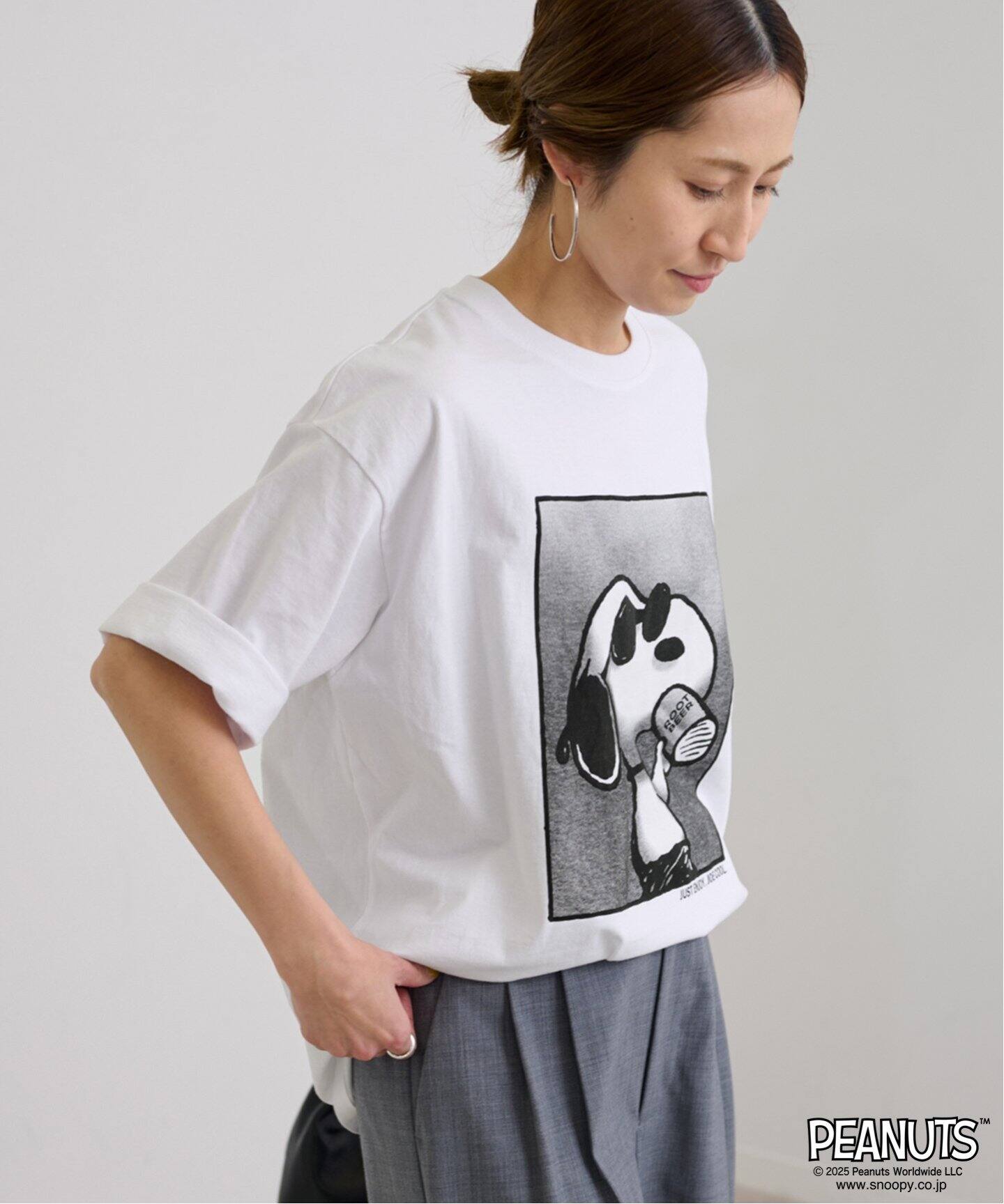 tシャツ 「追加」JOHNBULL/ジョンブル PEANUTS JOE COOL SHADES T レディース PEANUTS Tシャツ（JOE COOL shades）（Tシャツ/カットソー