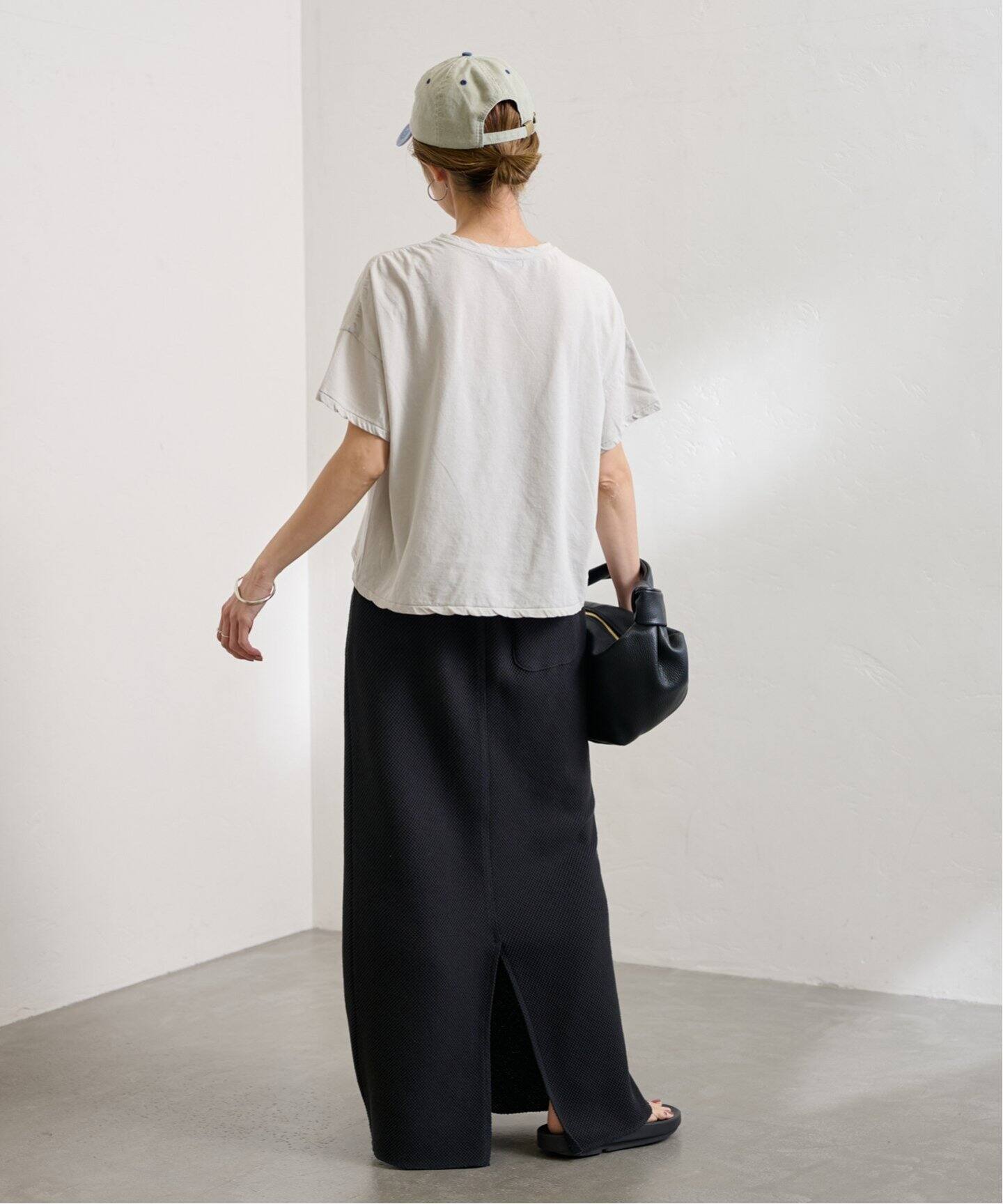 新品未使用 FRAMeWORK GREYCHORD Oversized T GREYCHORD/グレーコード Oversized T（Tシャツ／カットソー
