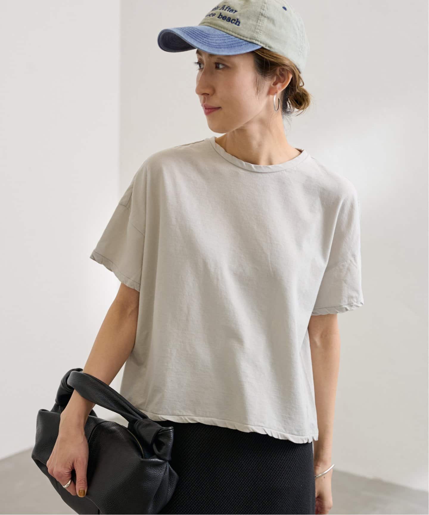 新品未使用 FRAMeWORK GREYCHORD Oversized T GREYCHORD/グレーコード Oversized T（Tシャツ／カットソー